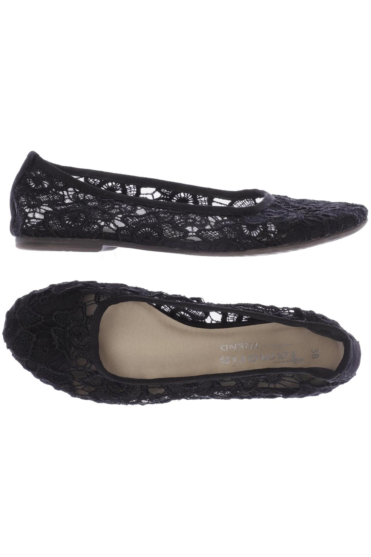 

Tamaris Damen Ballerinas, schwarz