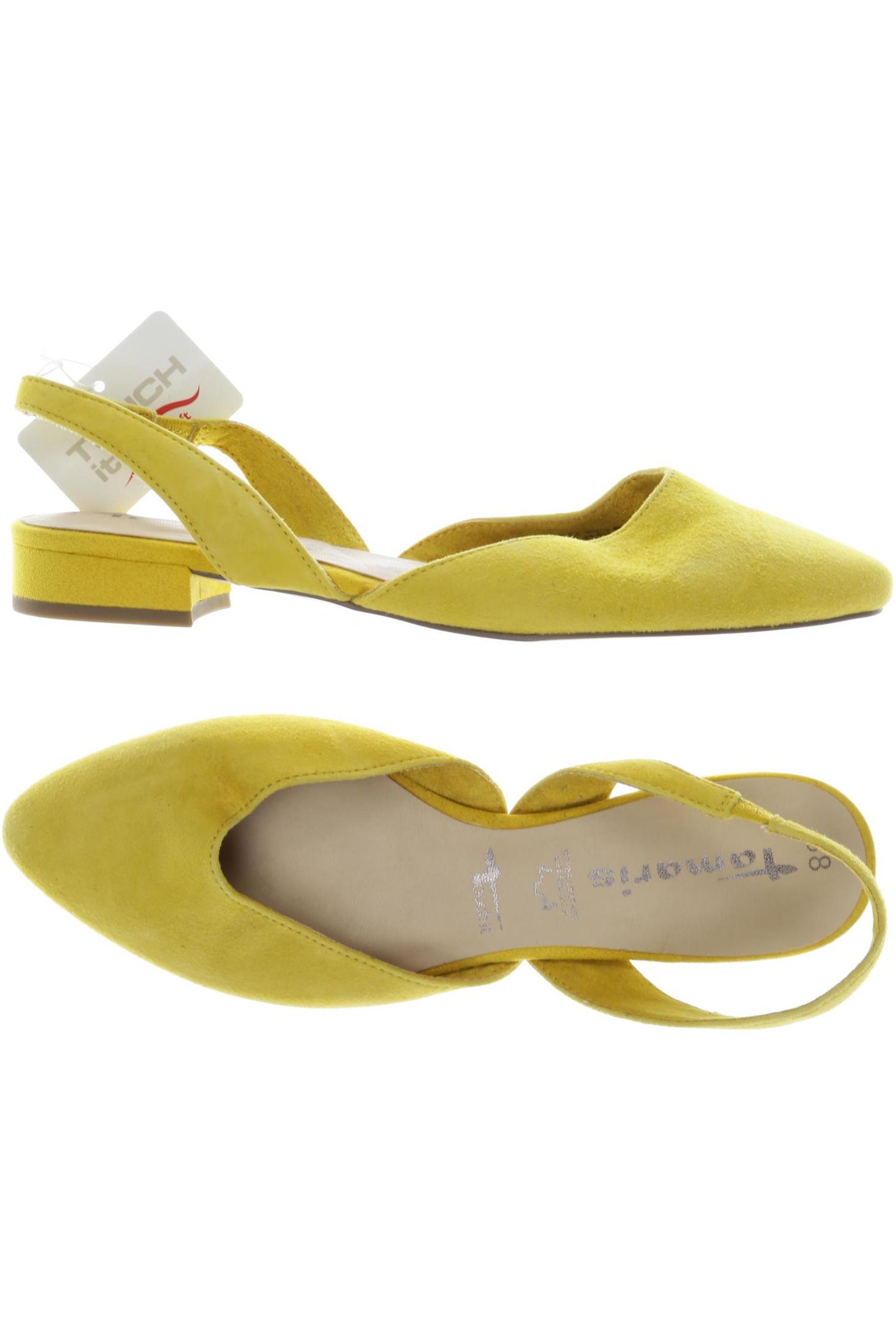 

Tamaris Damen Ballerinas, gelb, Gr. 38