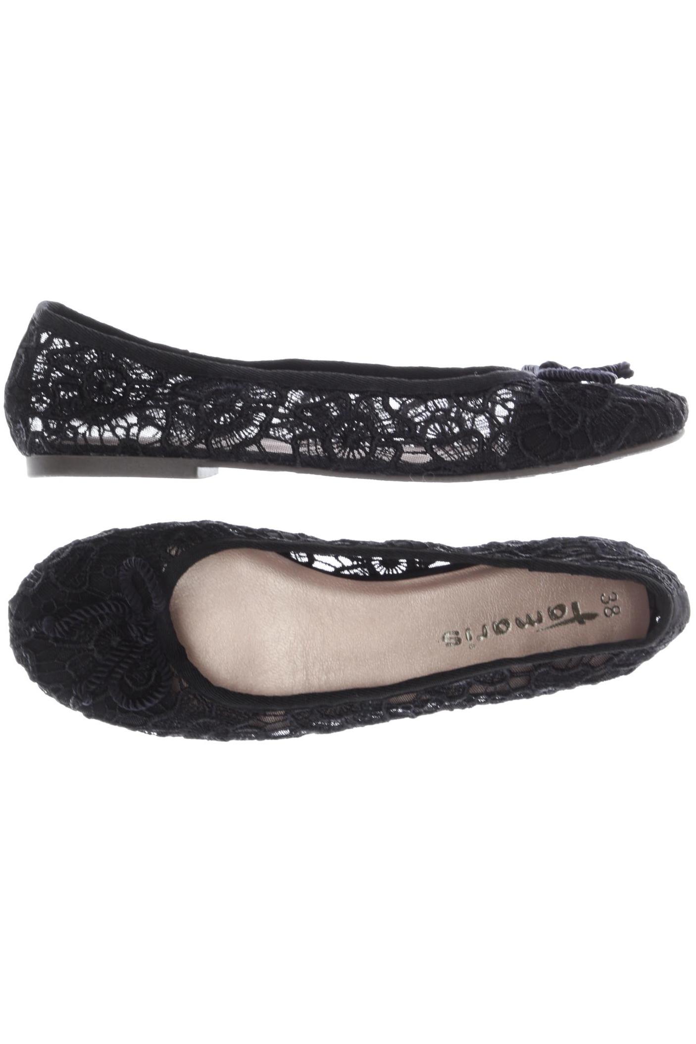 

Tamaris Damen Ballerinas, schwarz, Gr. 38