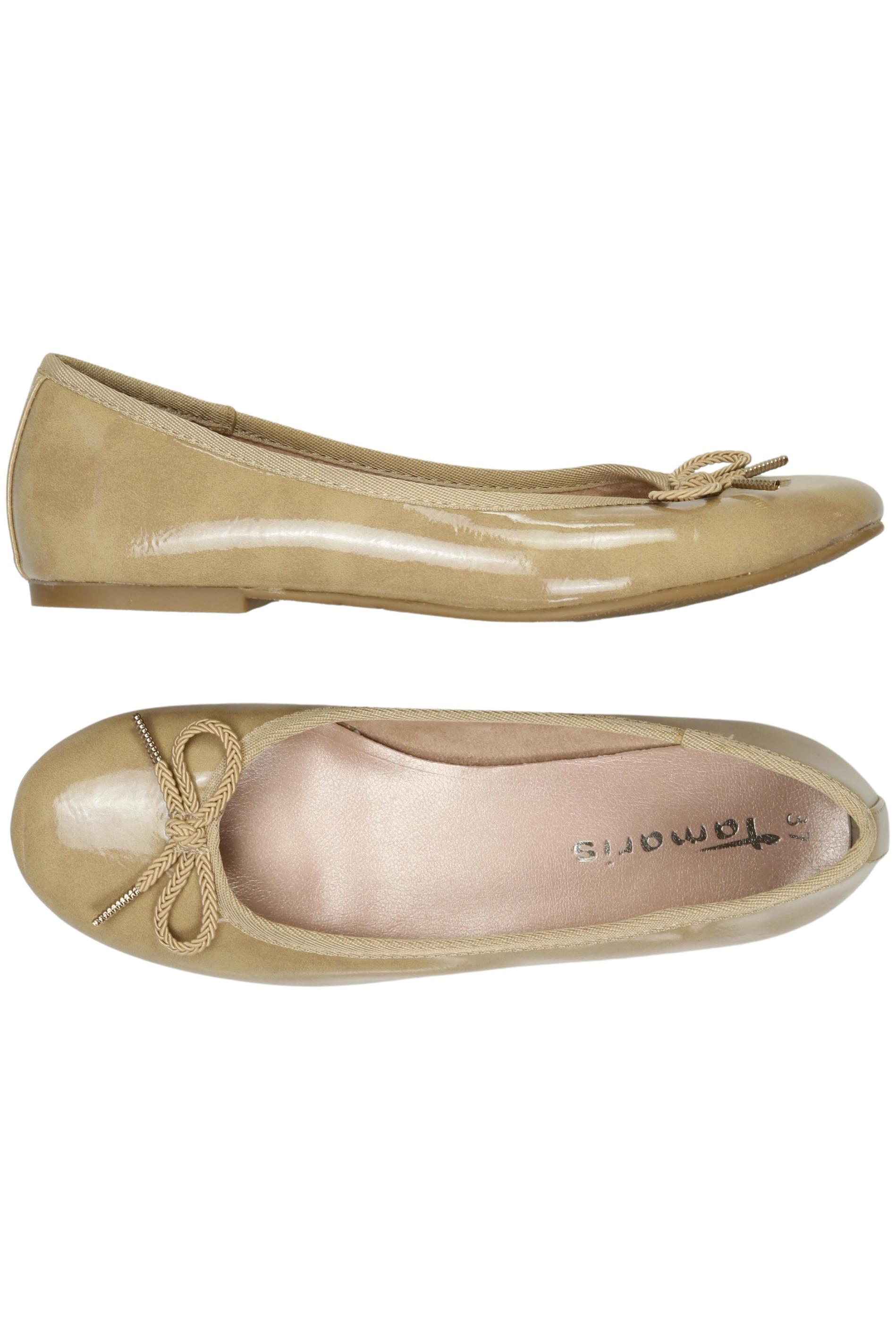 

Tamaris Damen Ballerinas, beige, Gr. 37