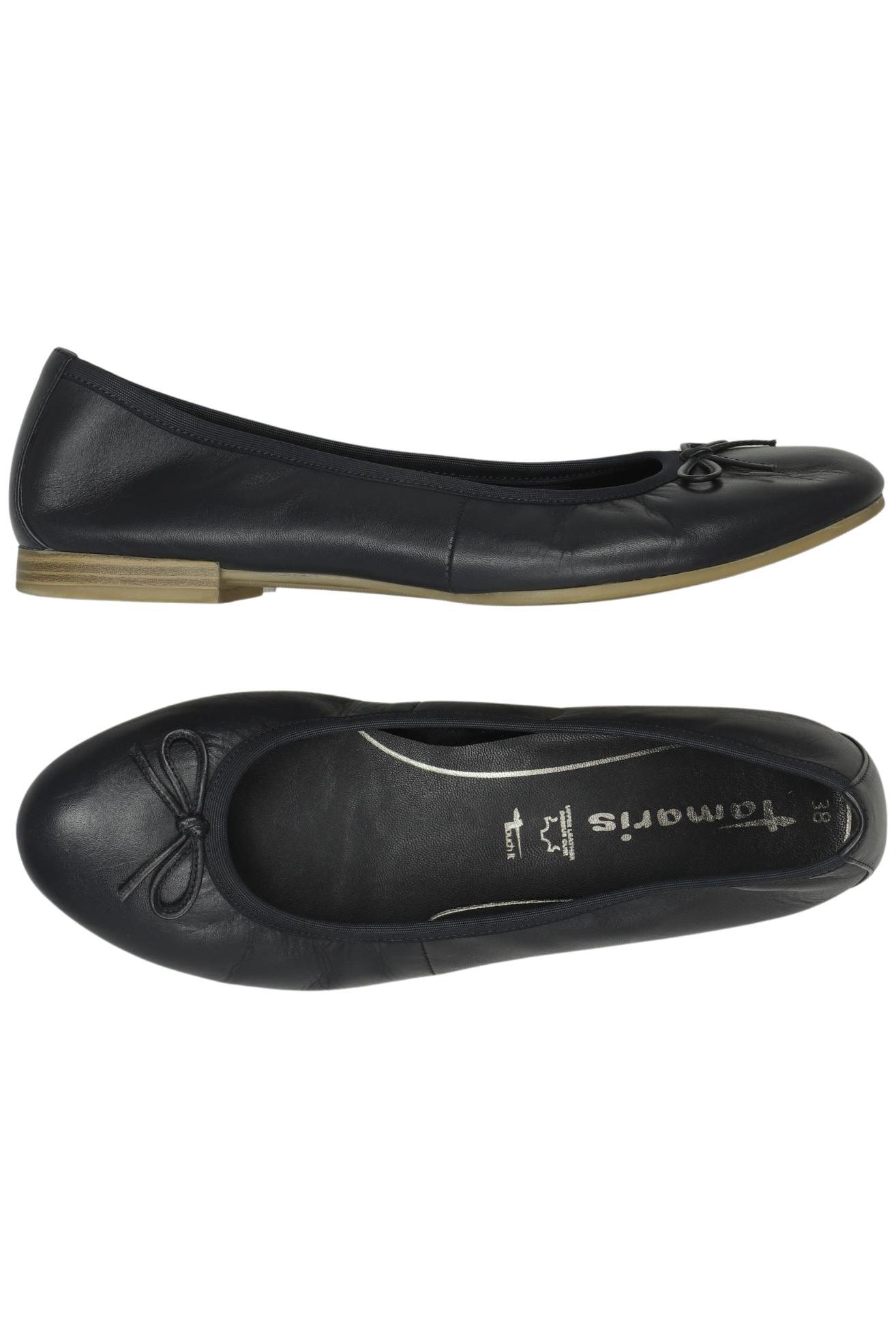 

Tamaris Damen Ballerinas, marineblau, Gr. 38