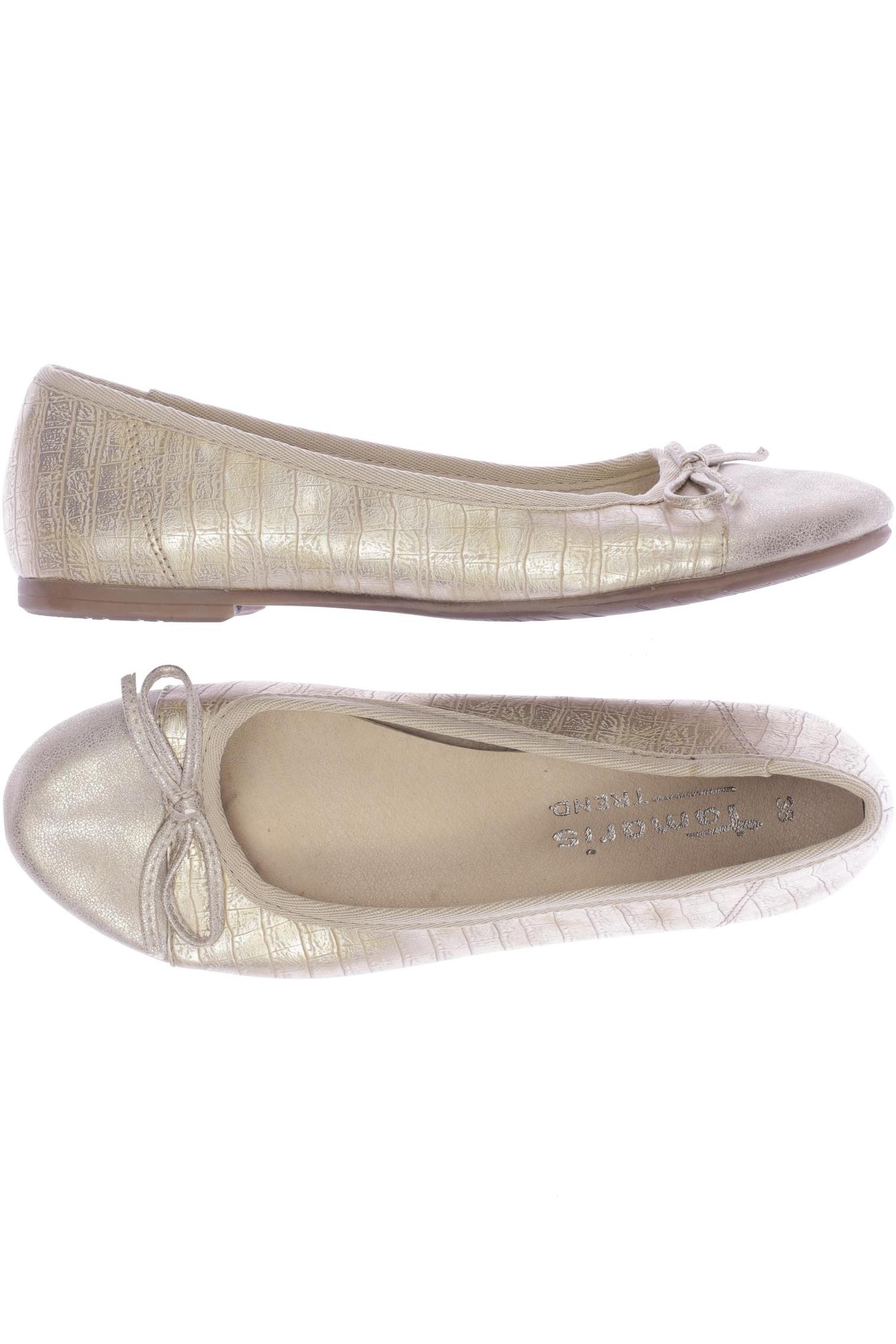 

Tamaris Damen Ballerinas, beige, Gr. 38