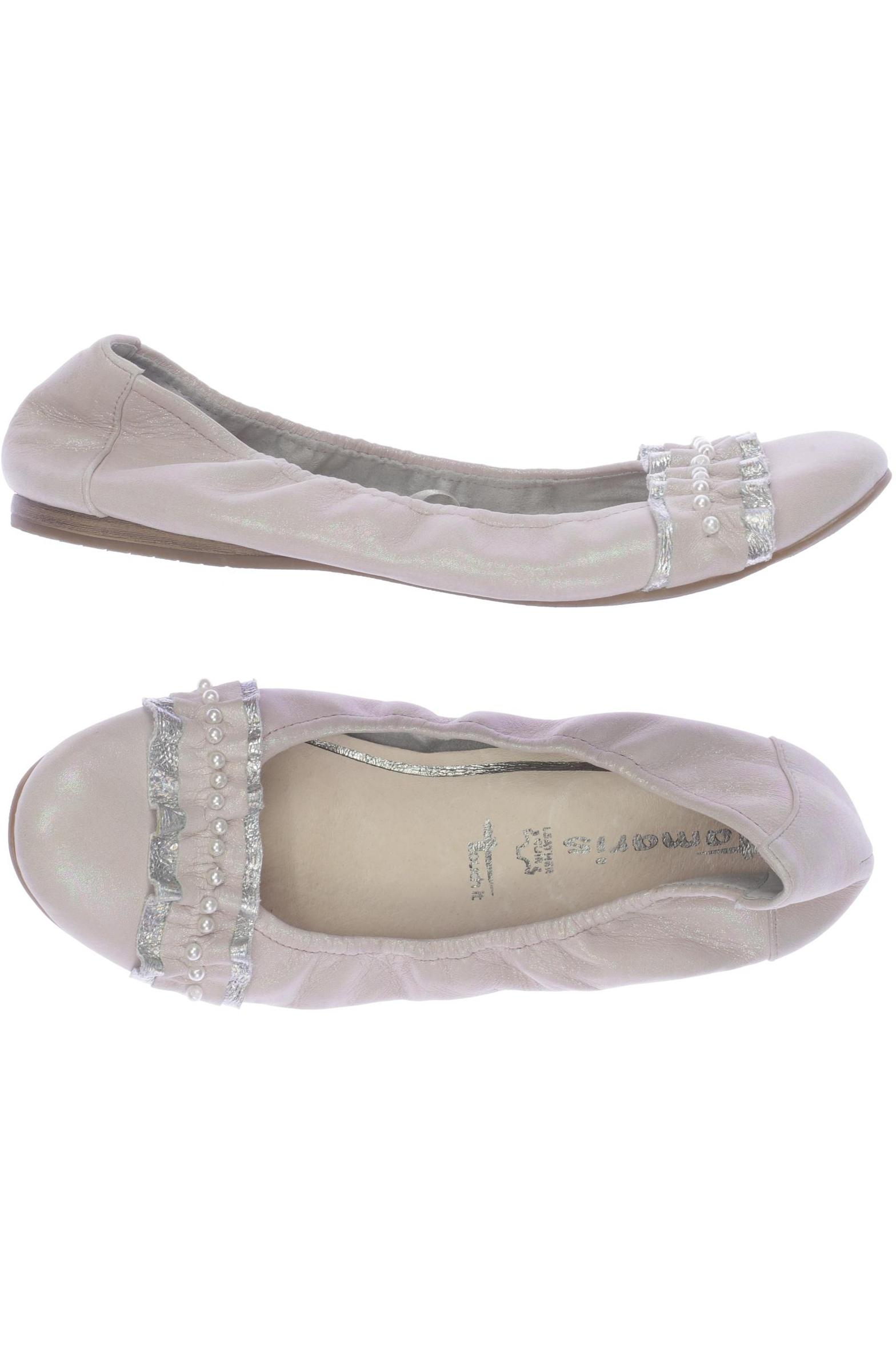 

Tamaris Damen Ballerinas, cremeweiß, Gr. 40