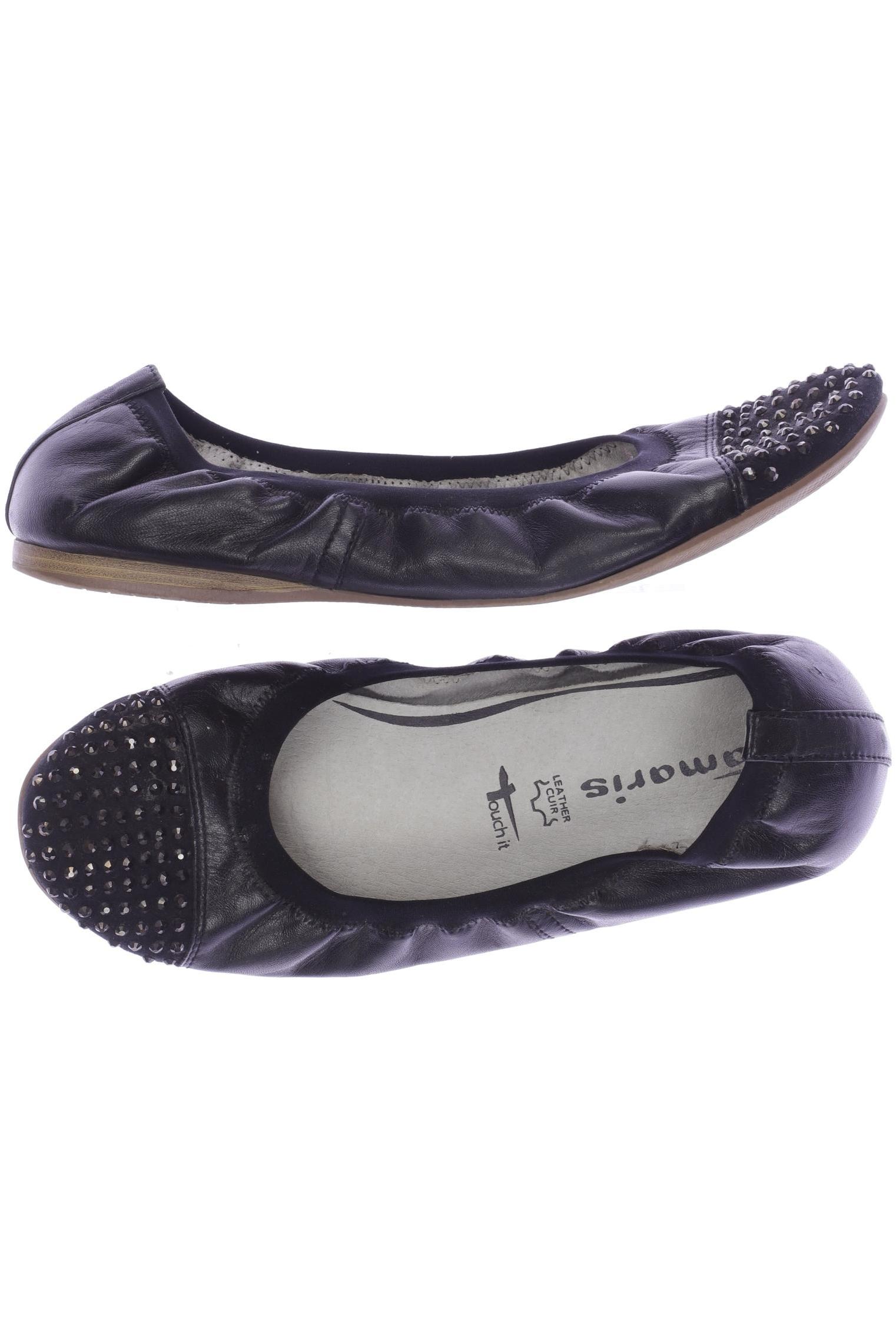 

Tamaris Damen Ballerinas, schwarz, Gr. 39