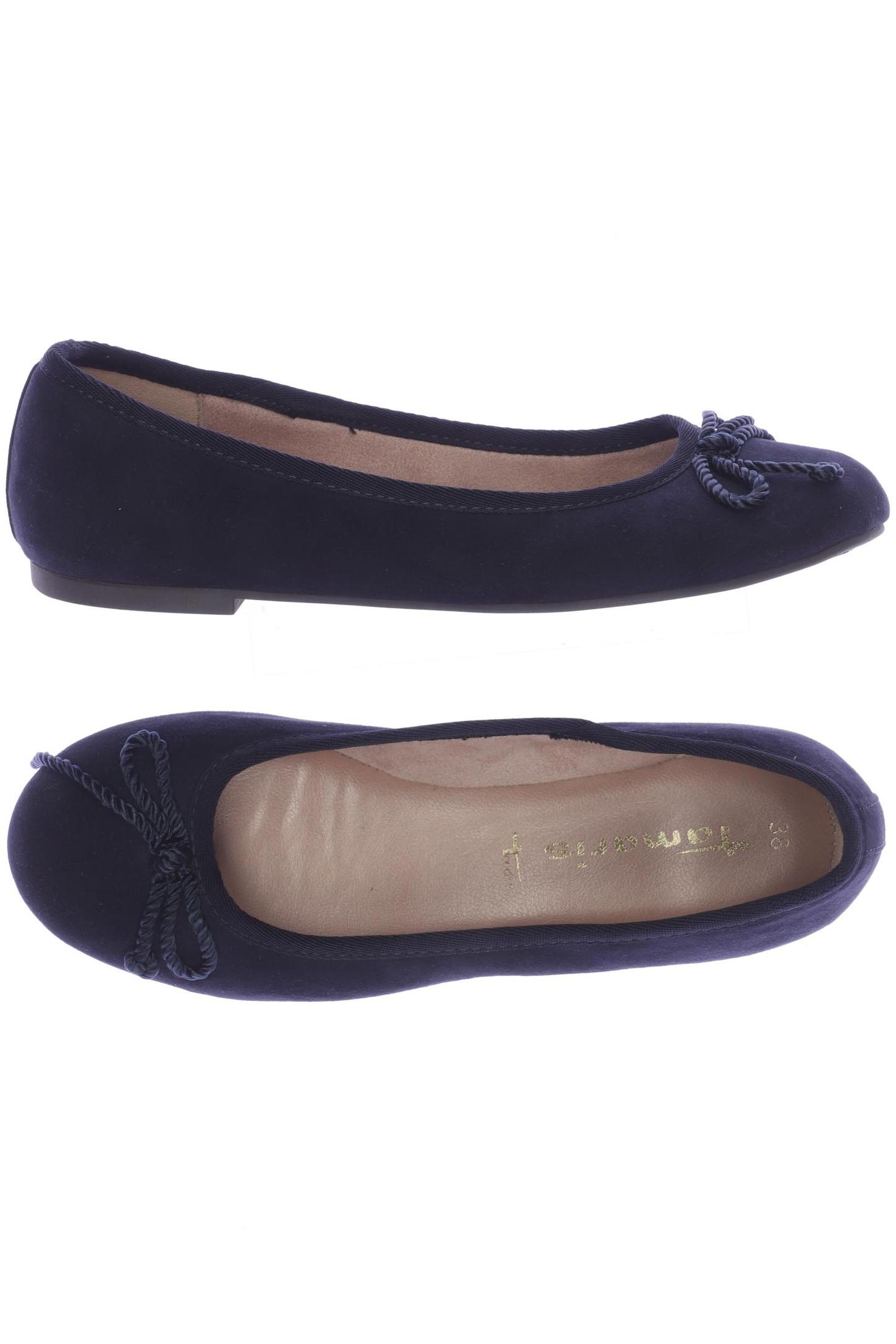 

Tamaris Damen Ballerinas, marineblau, Gr. 38