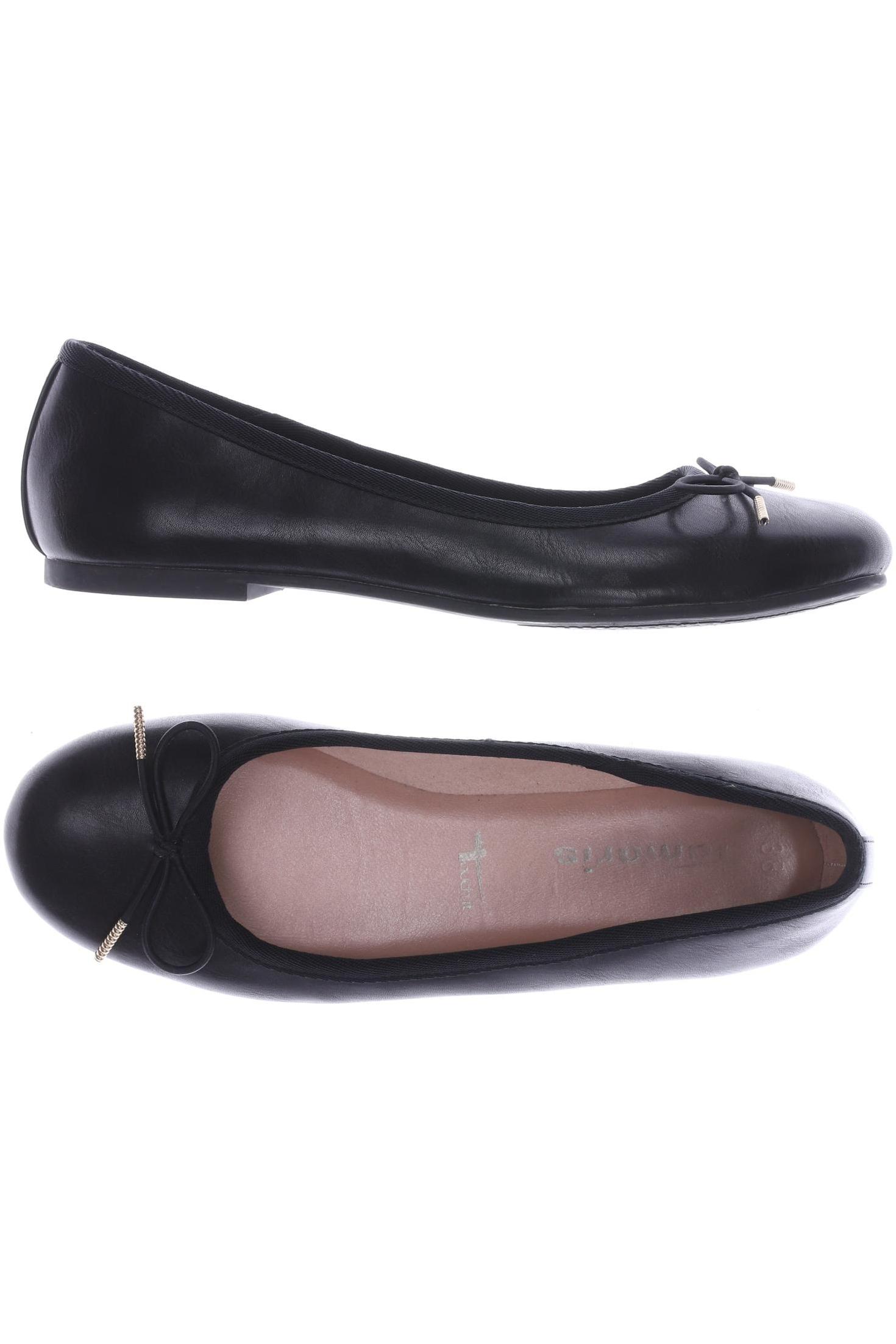 

Tamaris Damen Ballerinas, schwarz, Gr. 38