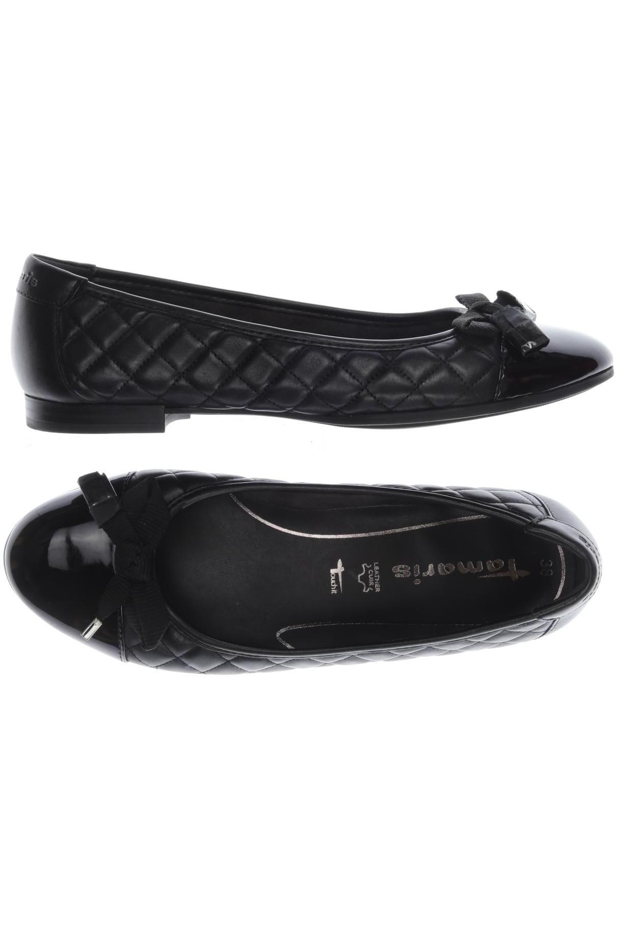 

Tamaris Damen Ballerinas, schwarz, Gr. 38