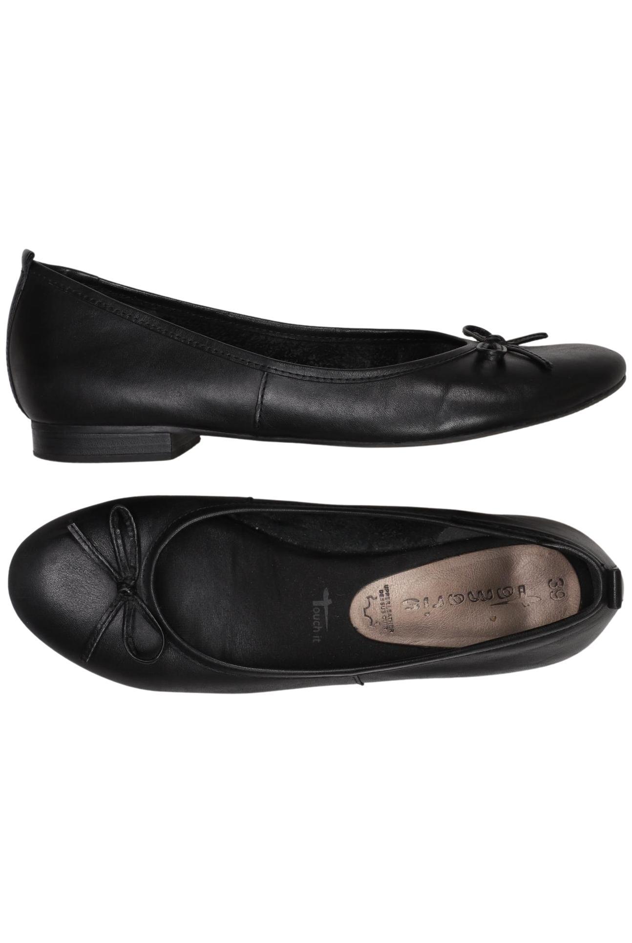 

Tamaris Damen Ballerinas, schwarz, Gr. 39