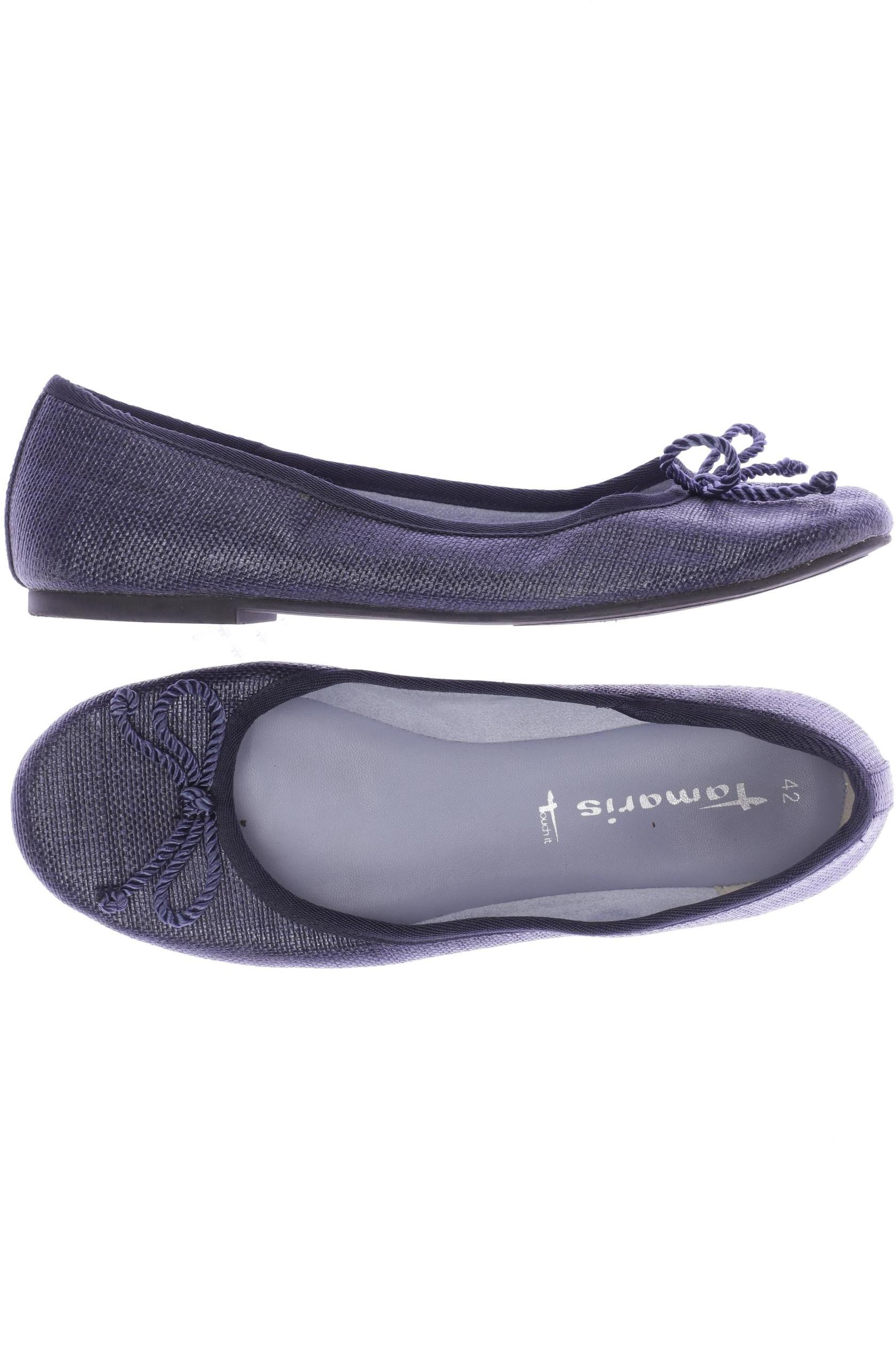 

Tamaris Damen Ballerinas, marineblau, Gr. 42