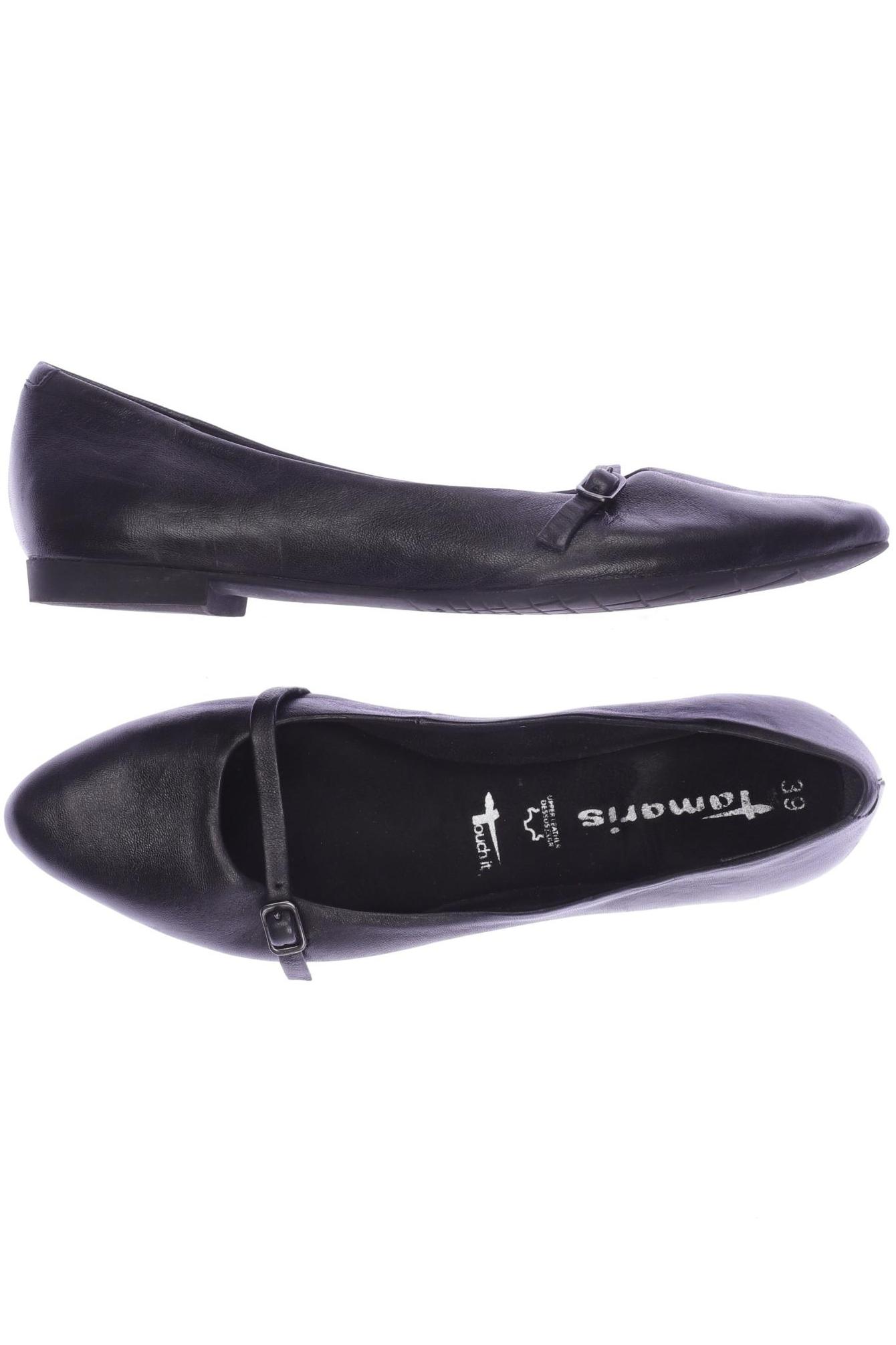 

Tamaris Damen Ballerinas, schwarz, Gr. 39