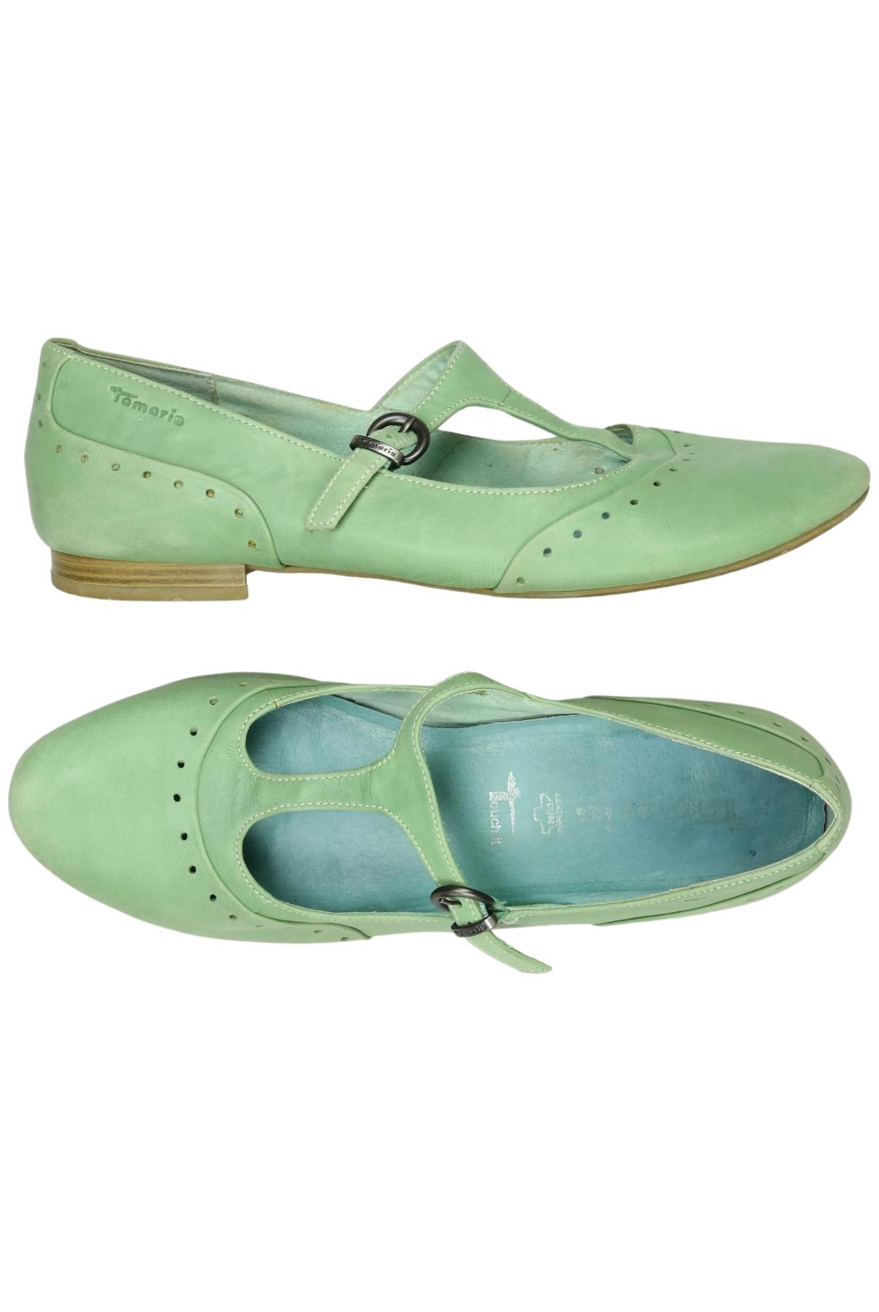 

Tamaris Damen Ballerinas, hellgrün, Gr. 41