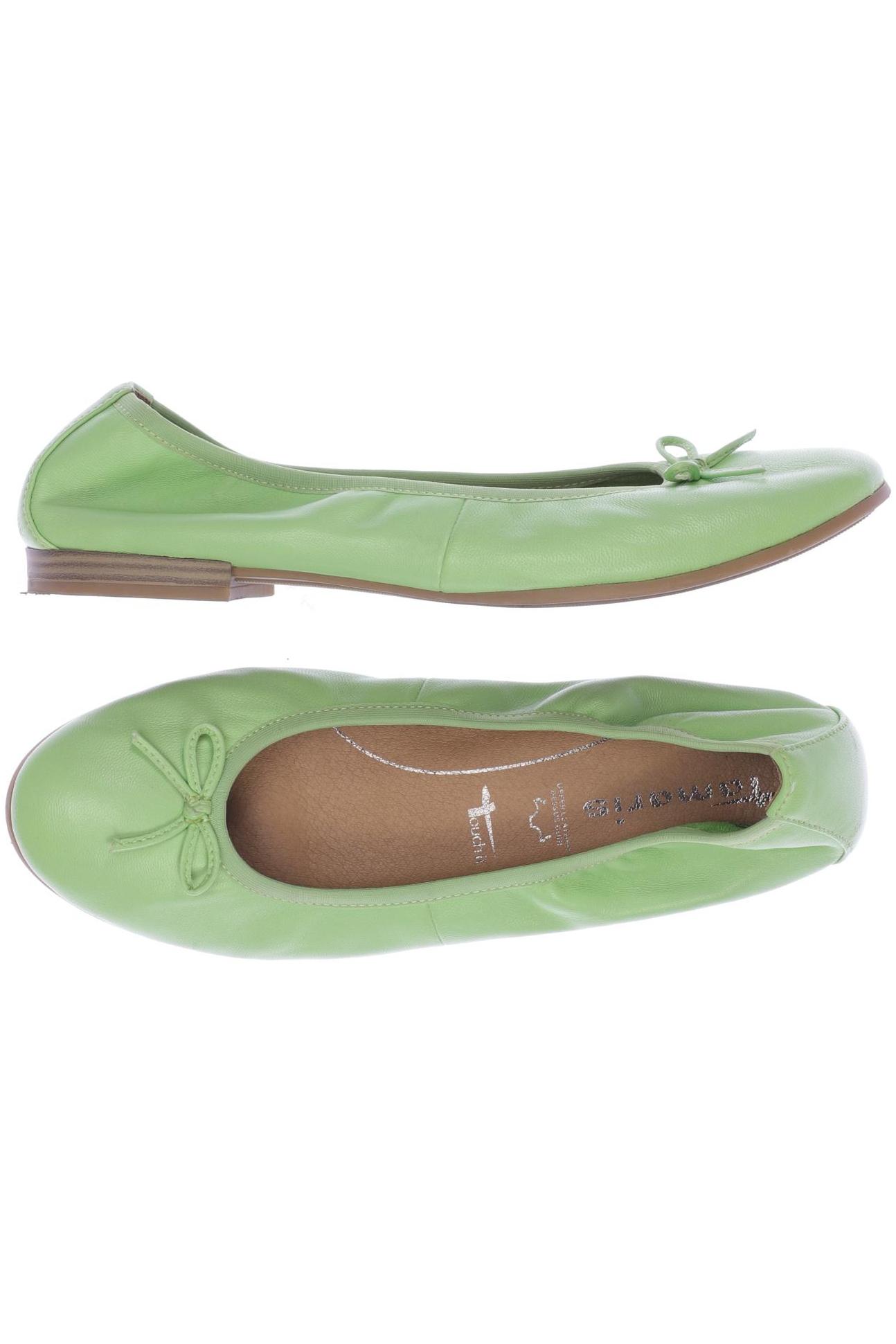 

Tamaris Damen Ballerinas, grün, Gr. 40