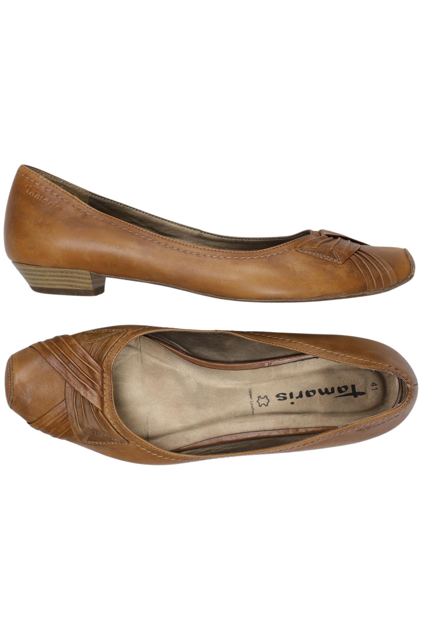 

Tamaris Damen Ballerinas, braun, Gr. 41