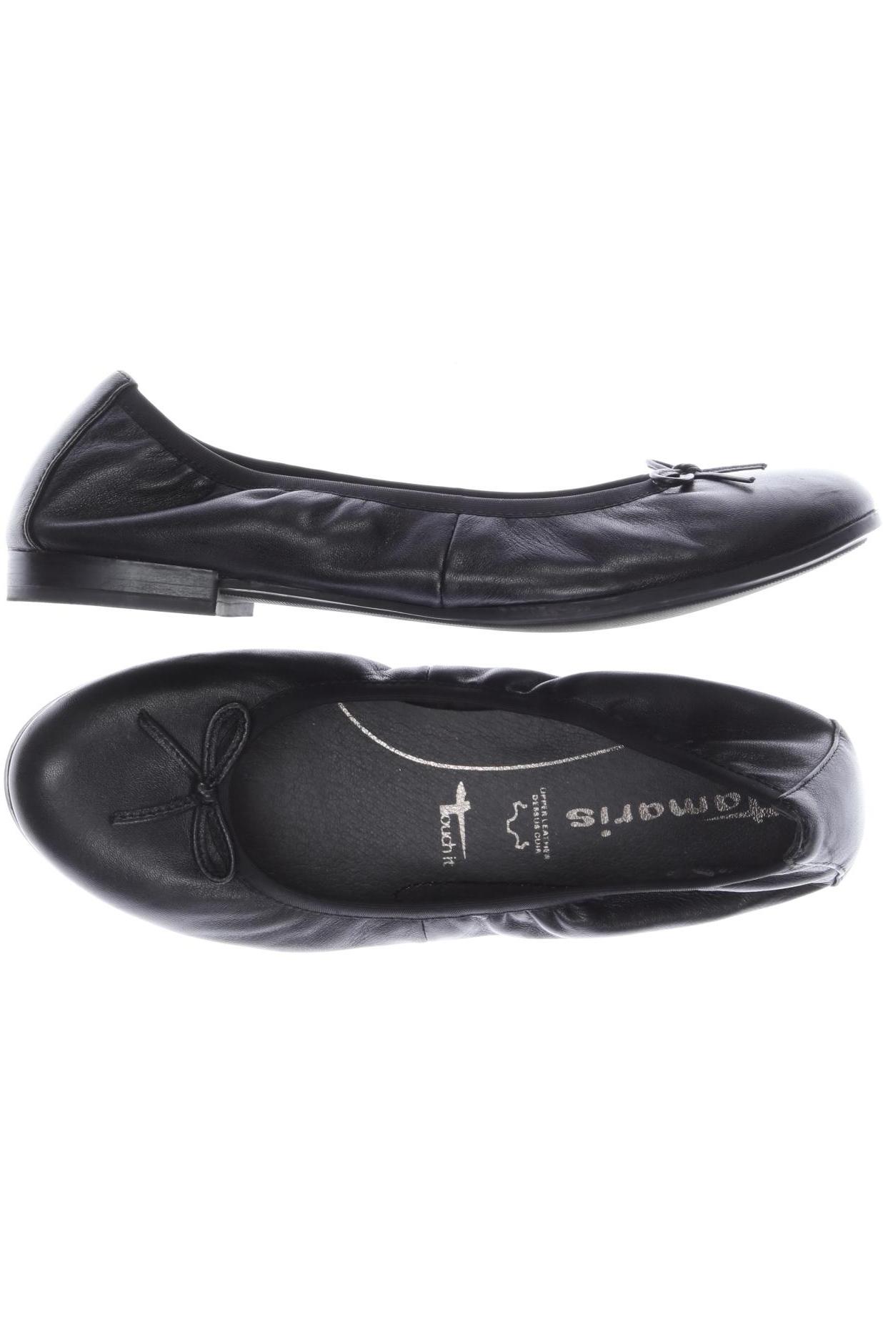 

Tamaris Damen Ballerinas, schwarz, Gr. 37