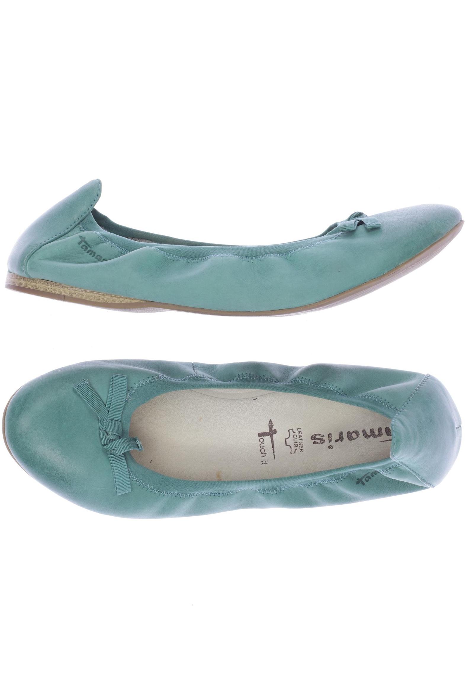 

Tamaris Damen Ballerinas, türkis, Gr. 40