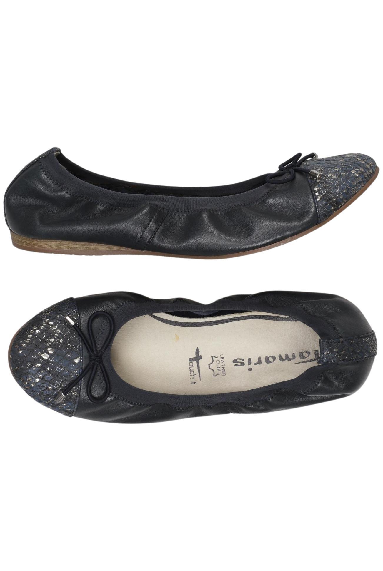 

Tamaris Damen Ballerinas, marineblau, Gr. 36