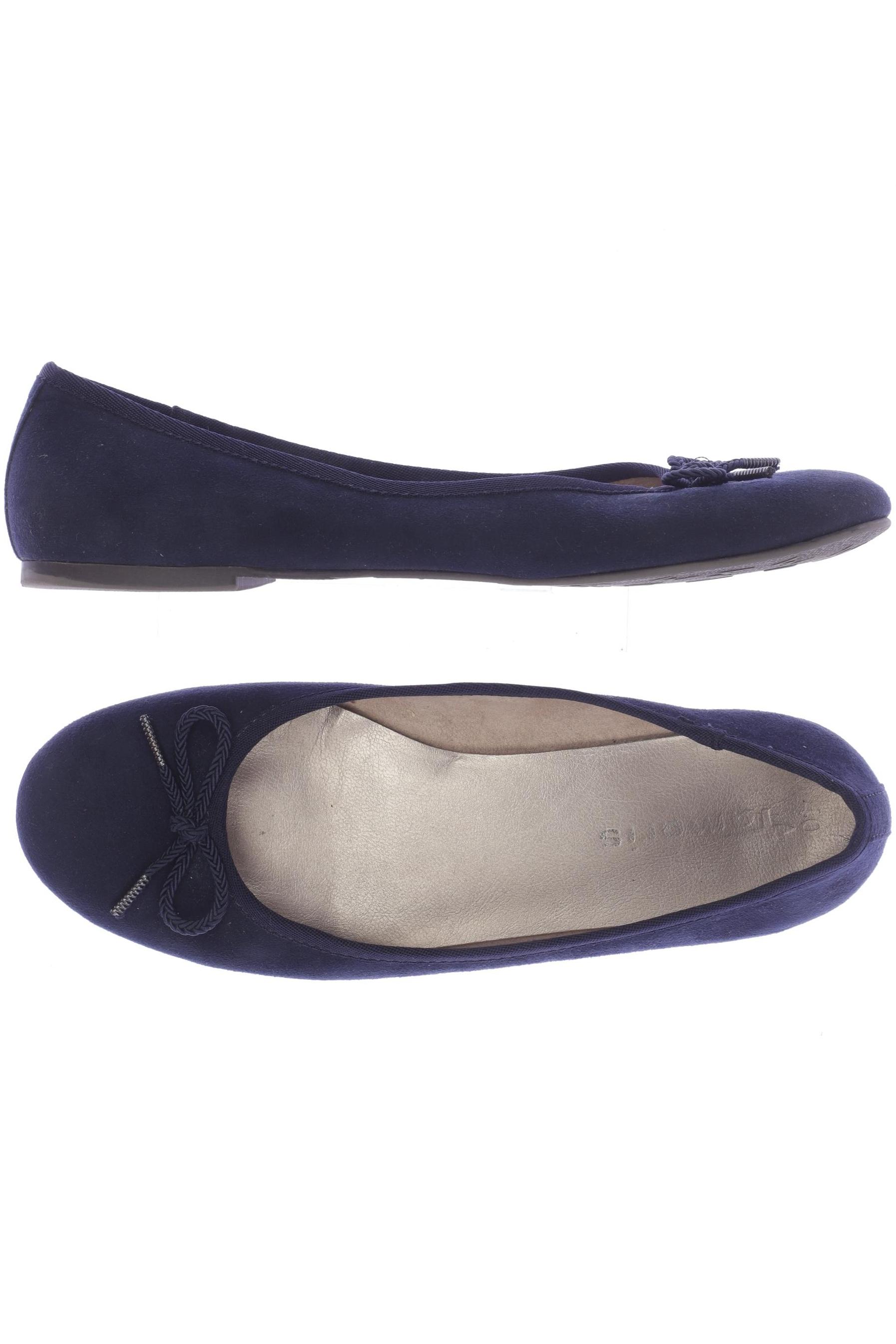 

Tamaris Damen Ballerinas, marineblau, Gr. 40