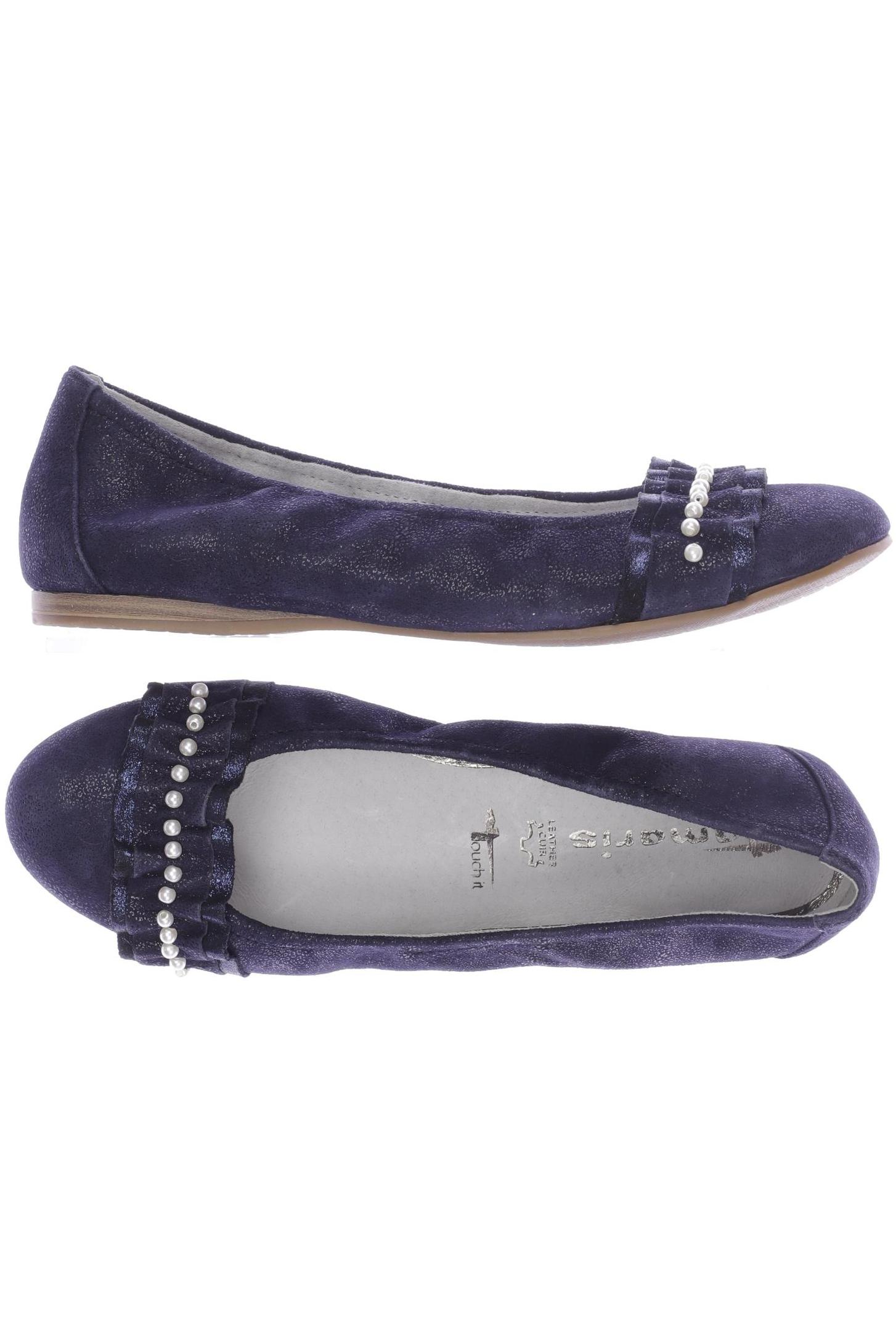 

Tamaris Damen Ballerinas, marineblau, Gr. 37