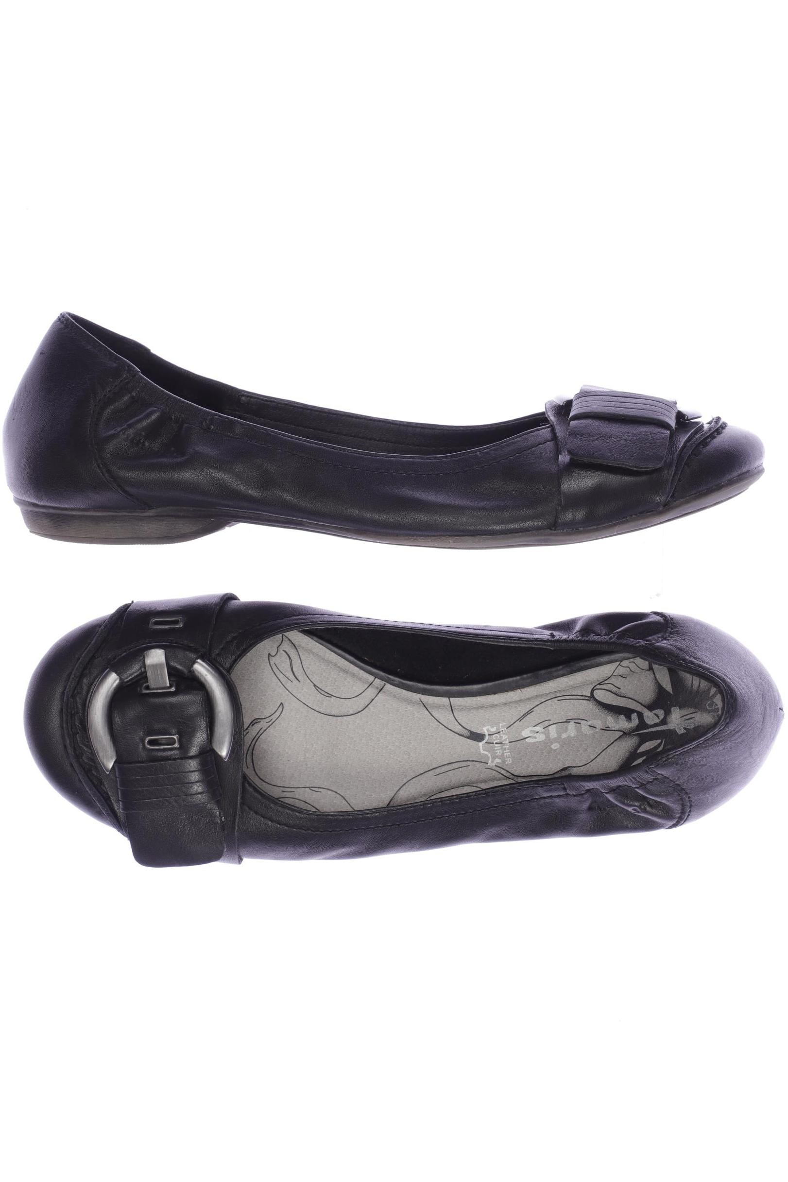 

Tamaris Damen Ballerinas, schwarz, Gr. 38