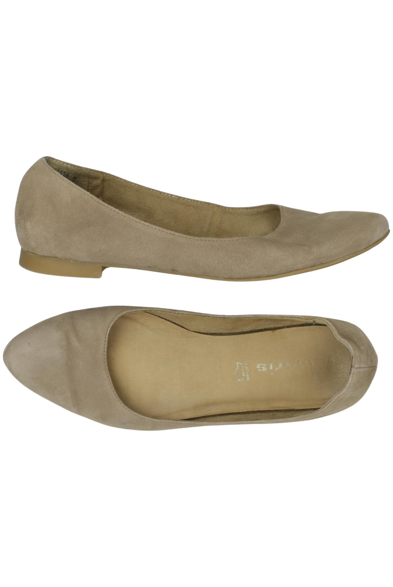 

Tamaris Damen Ballerinas, beige, Gr. 38