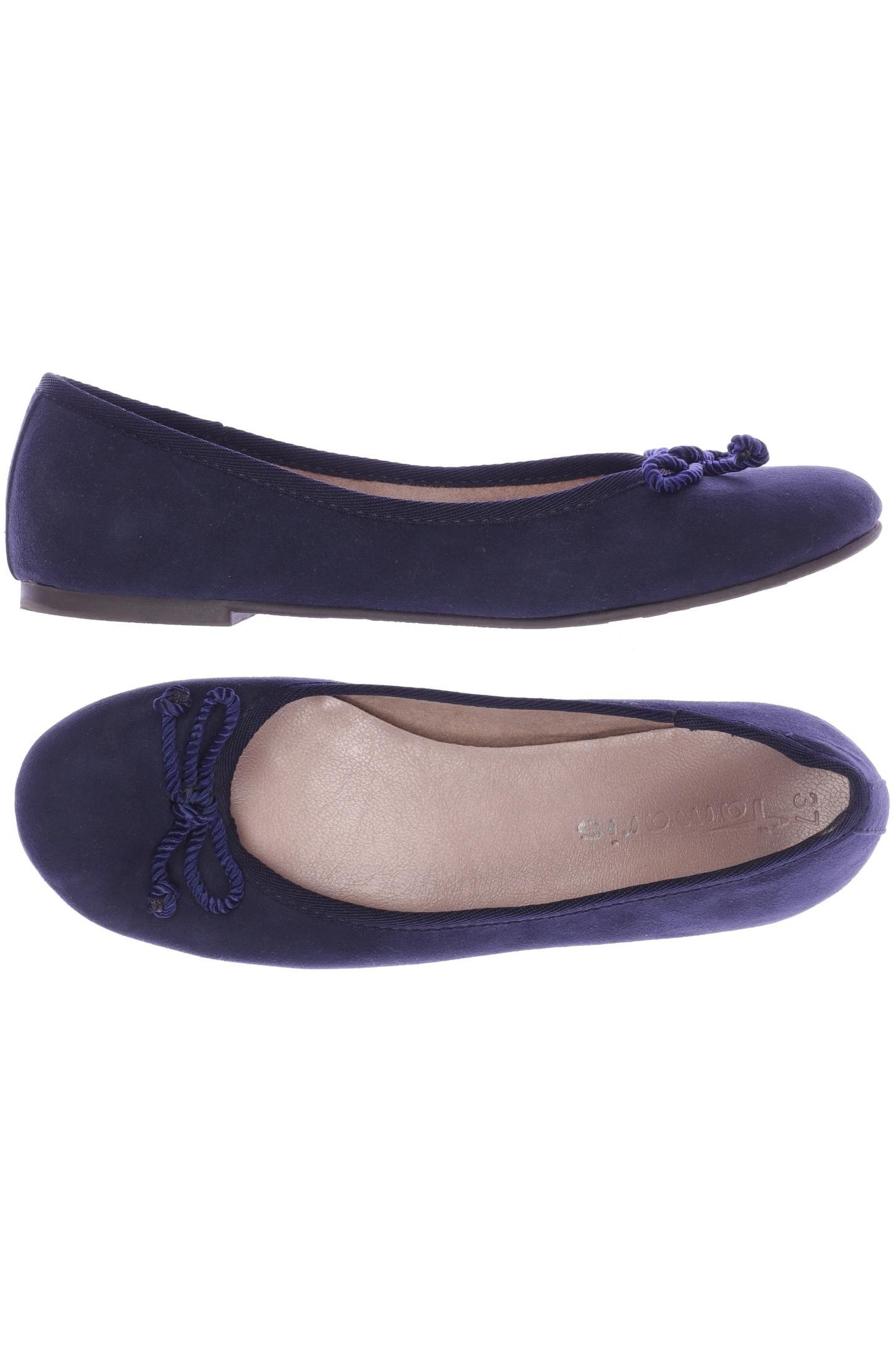 

Tamaris Damen Ballerinas, marineblau, Gr. 37