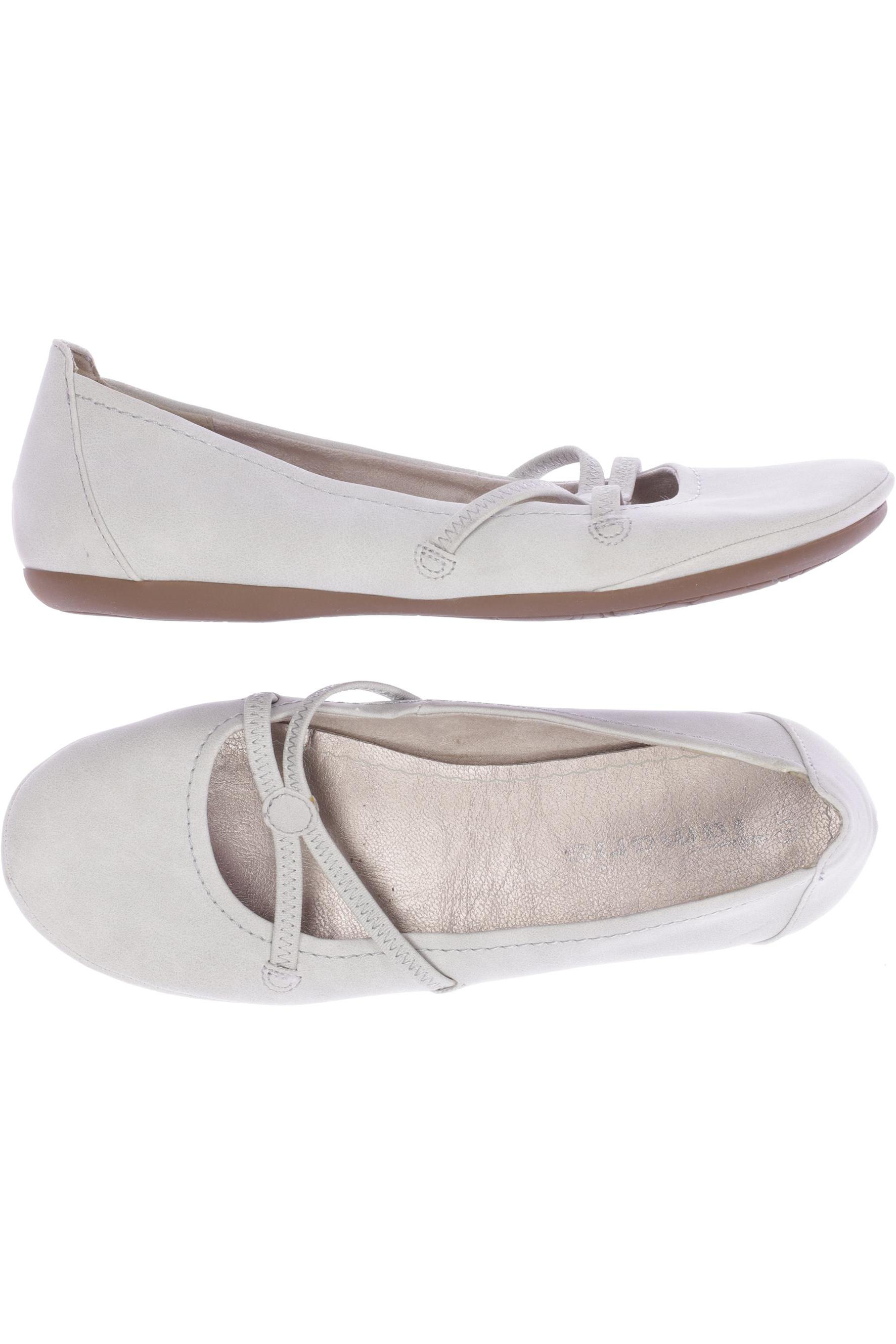 

Tamaris Damen Ballerinas, beige, Gr. 39