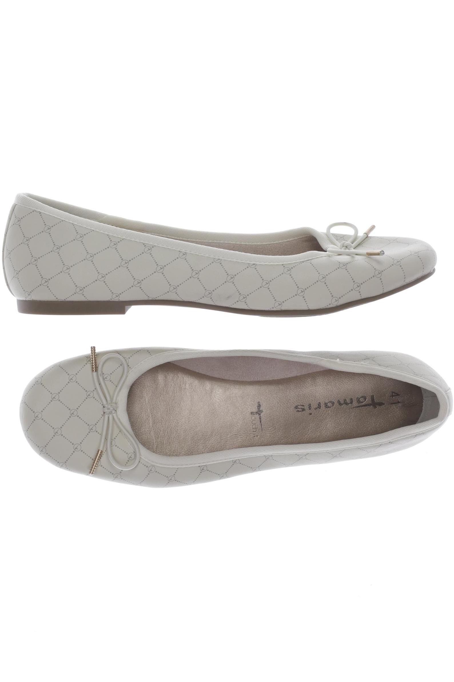 

Tamaris Damen Ballerinas, cremeweiß, Gr. 41