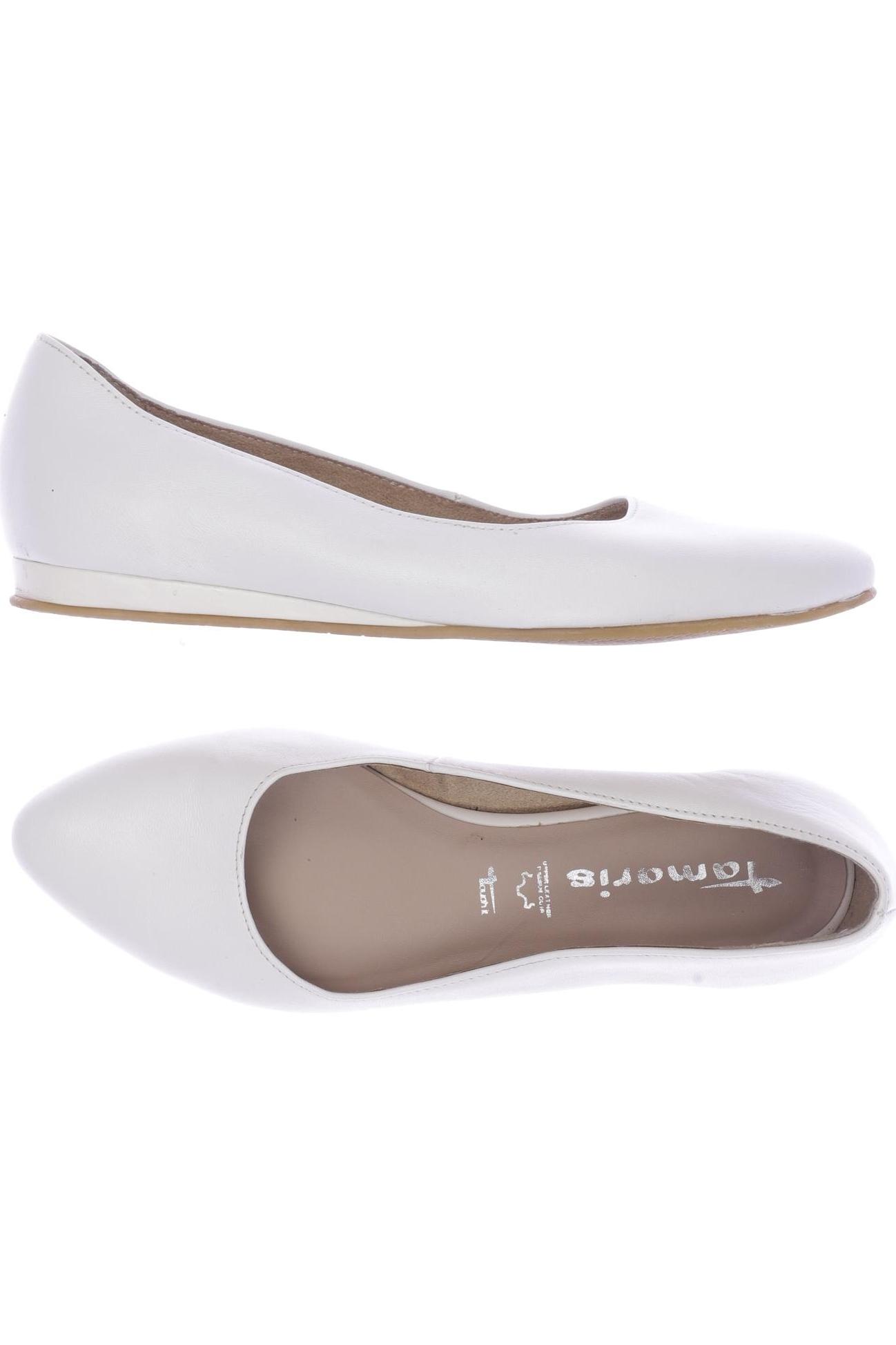 

Tamaris Damen Ballerinas, weiß, Gr. 37