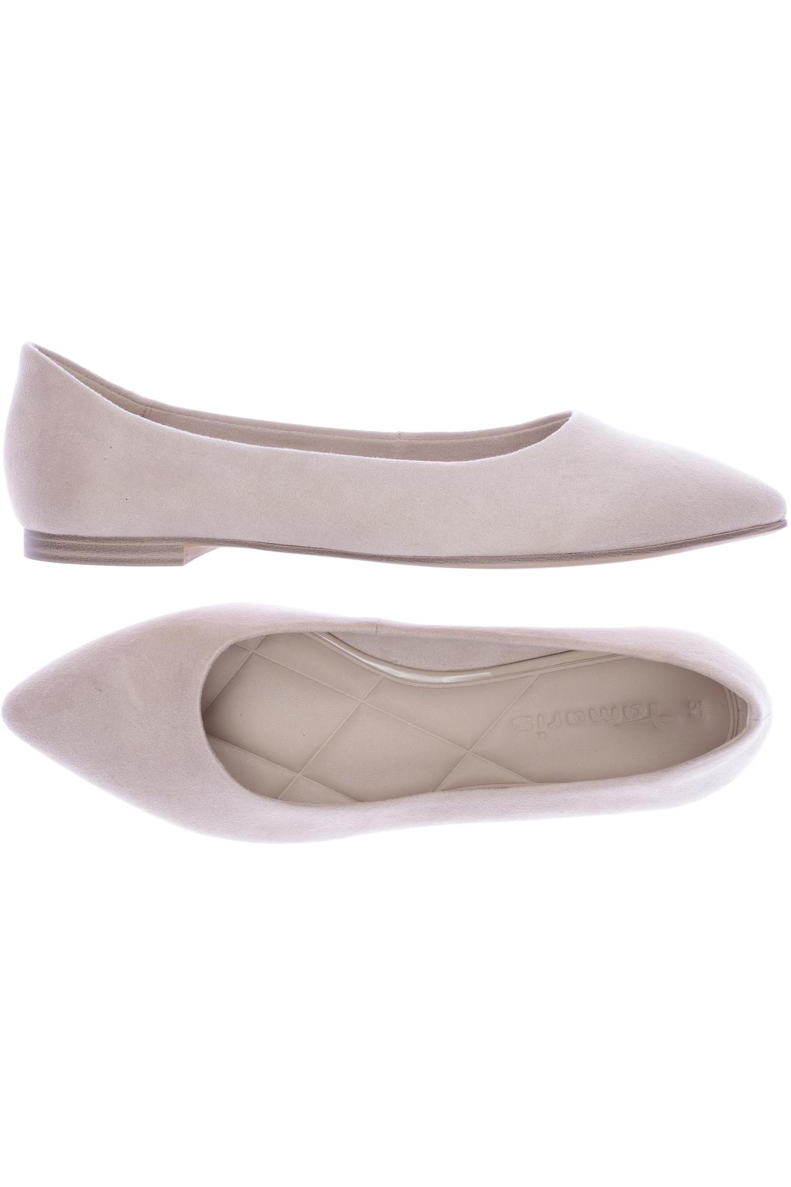 

Tamaris Damen Ballerinas, beige, Gr. 37