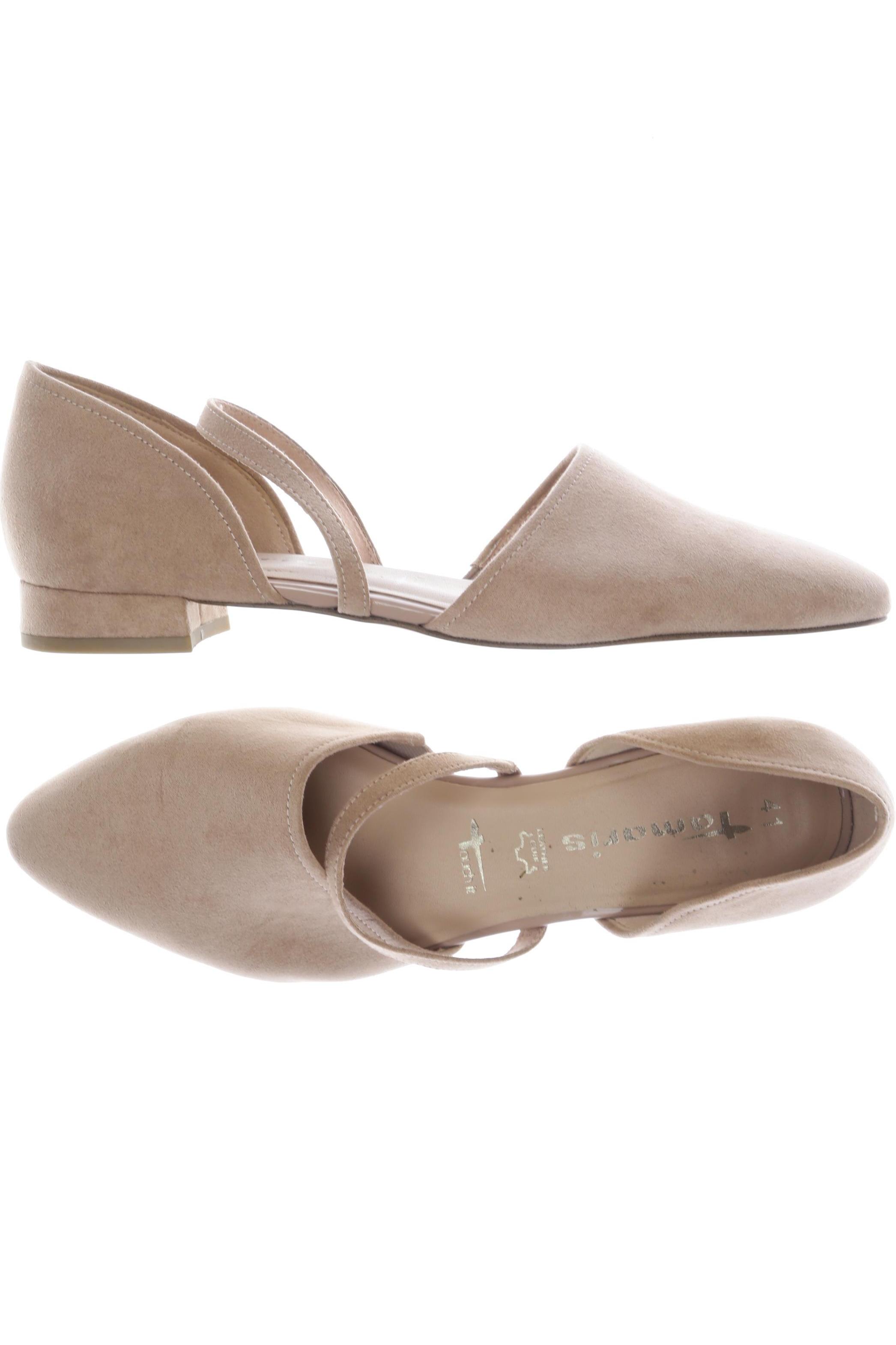 

Tamaris Damen Ballerinas, beige, Gr. 41