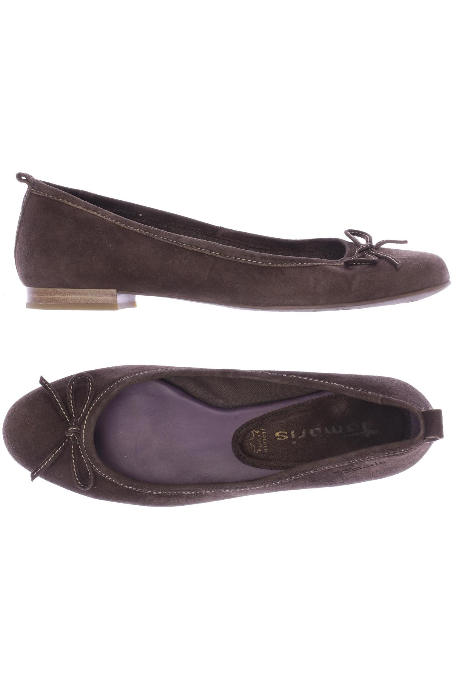 

Tamaris Damen Ballerinas, braun, Gr. 36