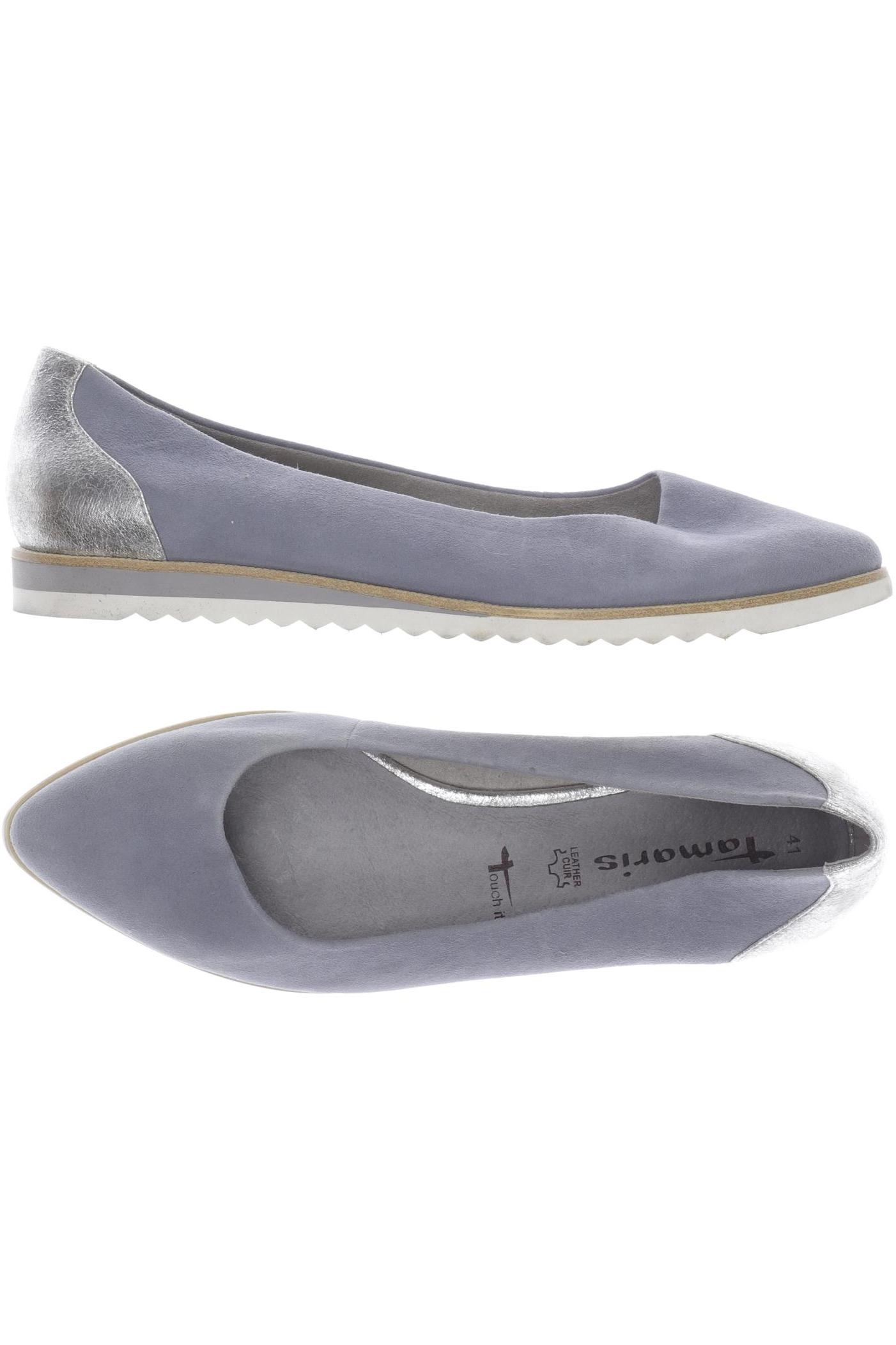 

Tamaris Damen Ballerinas, blau, Gr. 41