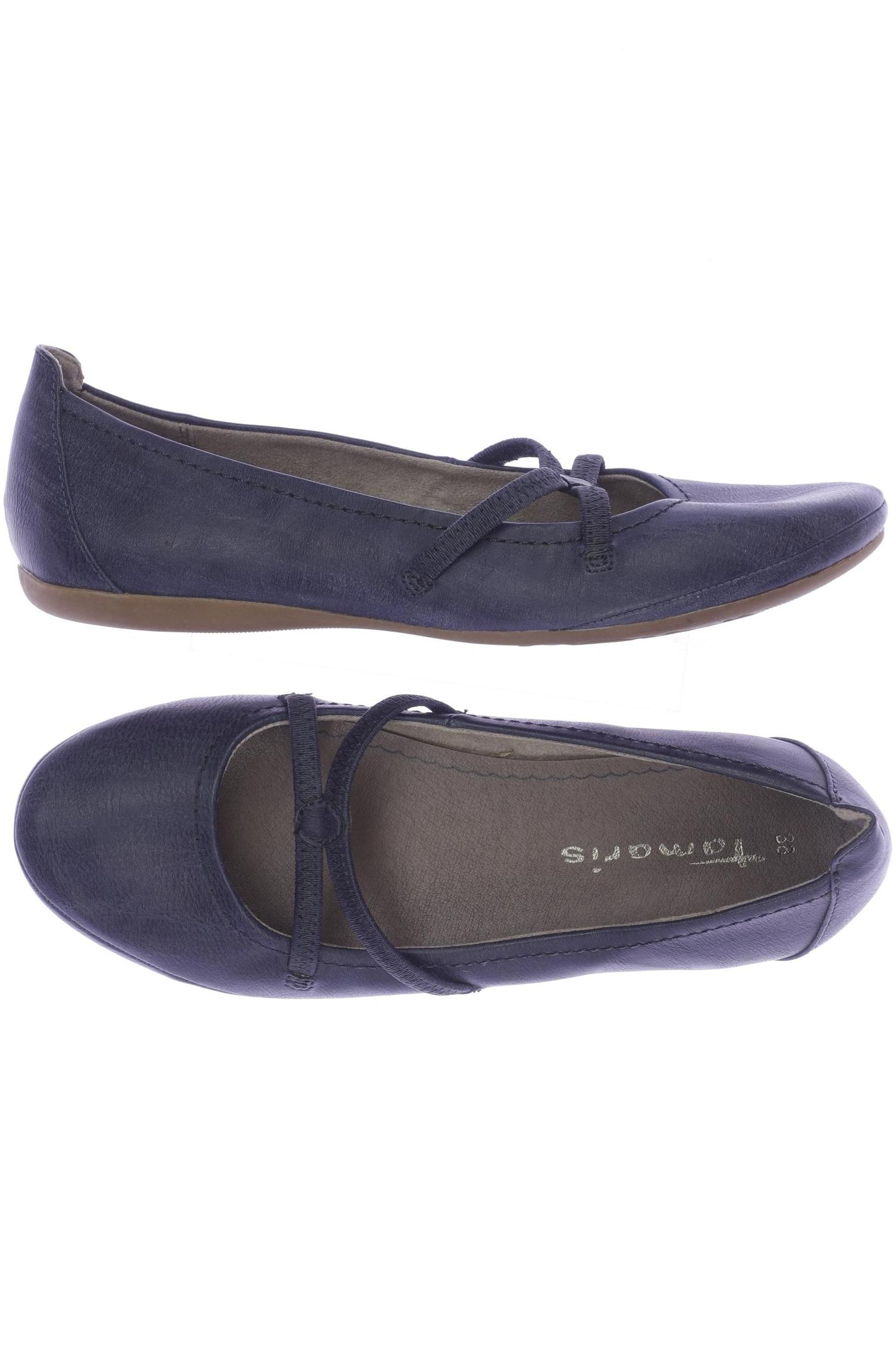 

Tamaris Damen Ballerinas, marineblau, Gr. 38