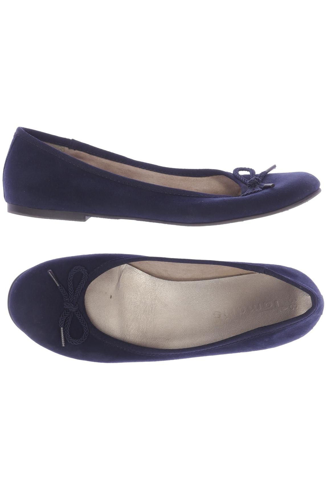 

Tamaris Damen Ballerinas, marineblau, Gr. 38