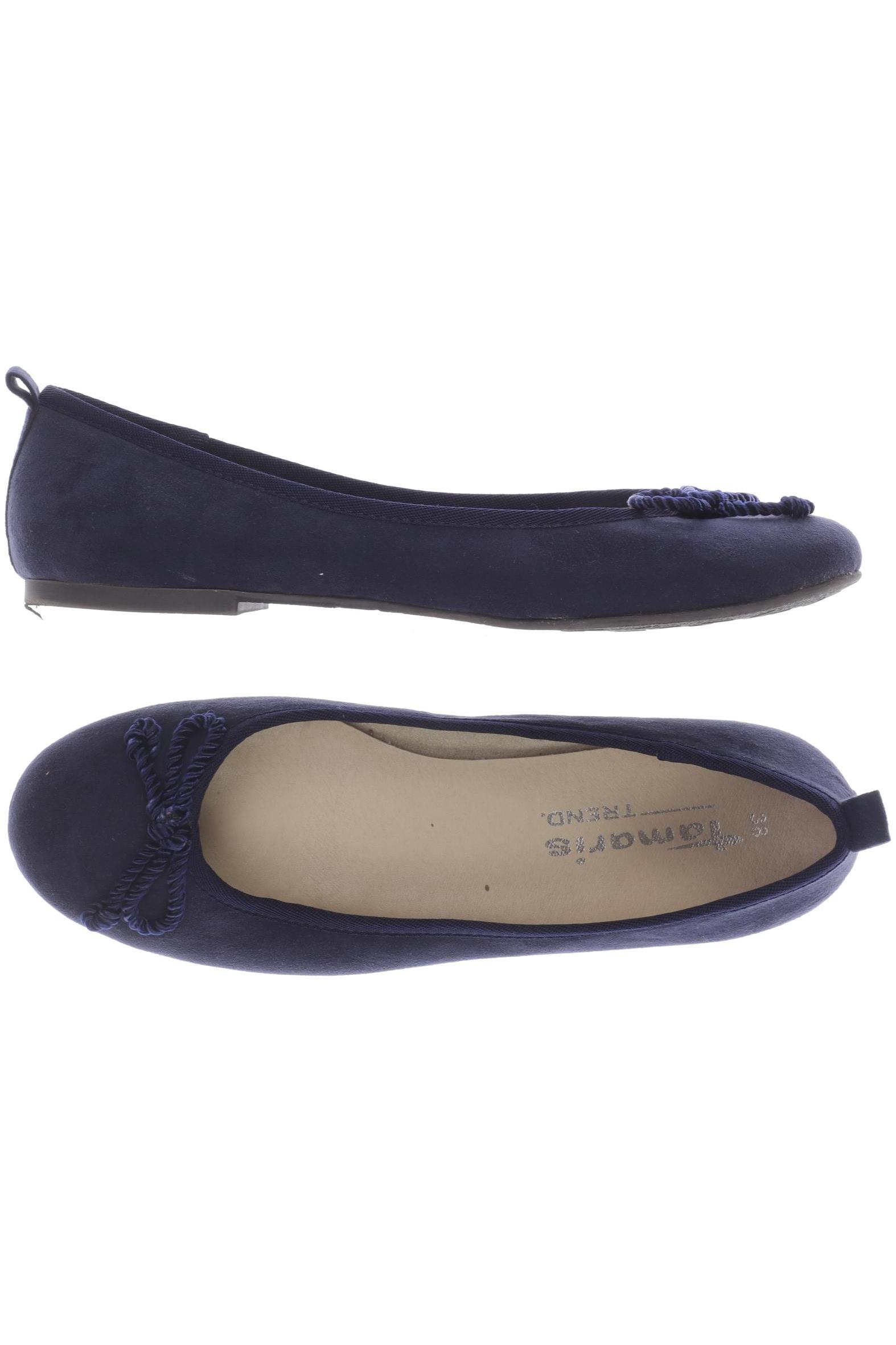 

Tamaris Damen Ballerinas, marineblau, Gr. 38