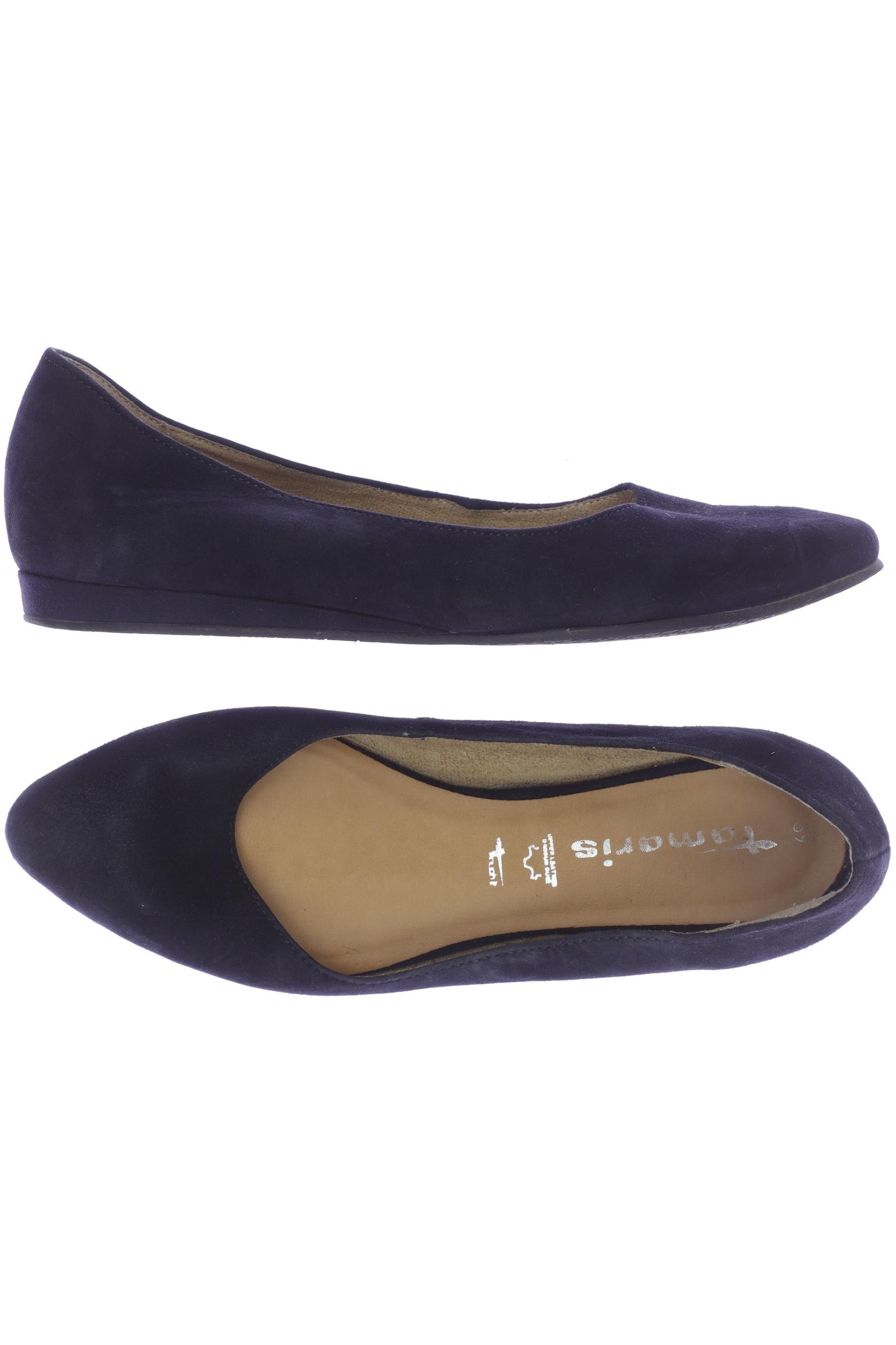 

Tamaris Damen Ballerinas, marineblau, Gr. 39