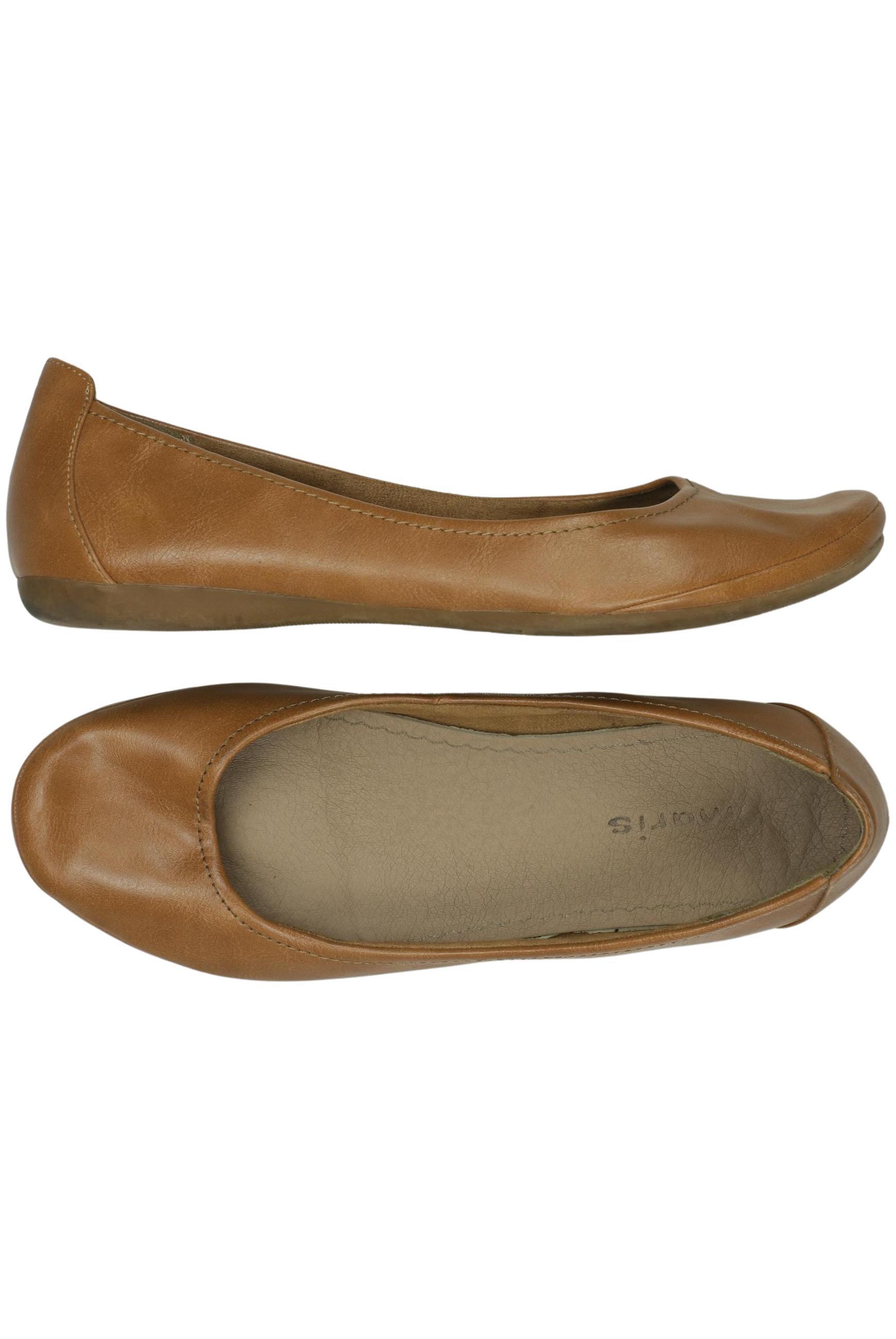 

Tamaris Damen Ballerinas, braun, Gr. 40