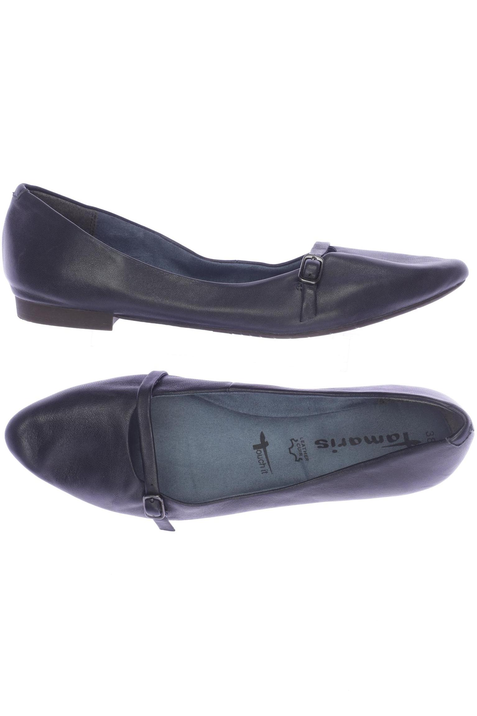 

Tamaris Damen Ballerinas, marineblau, Gr. 38