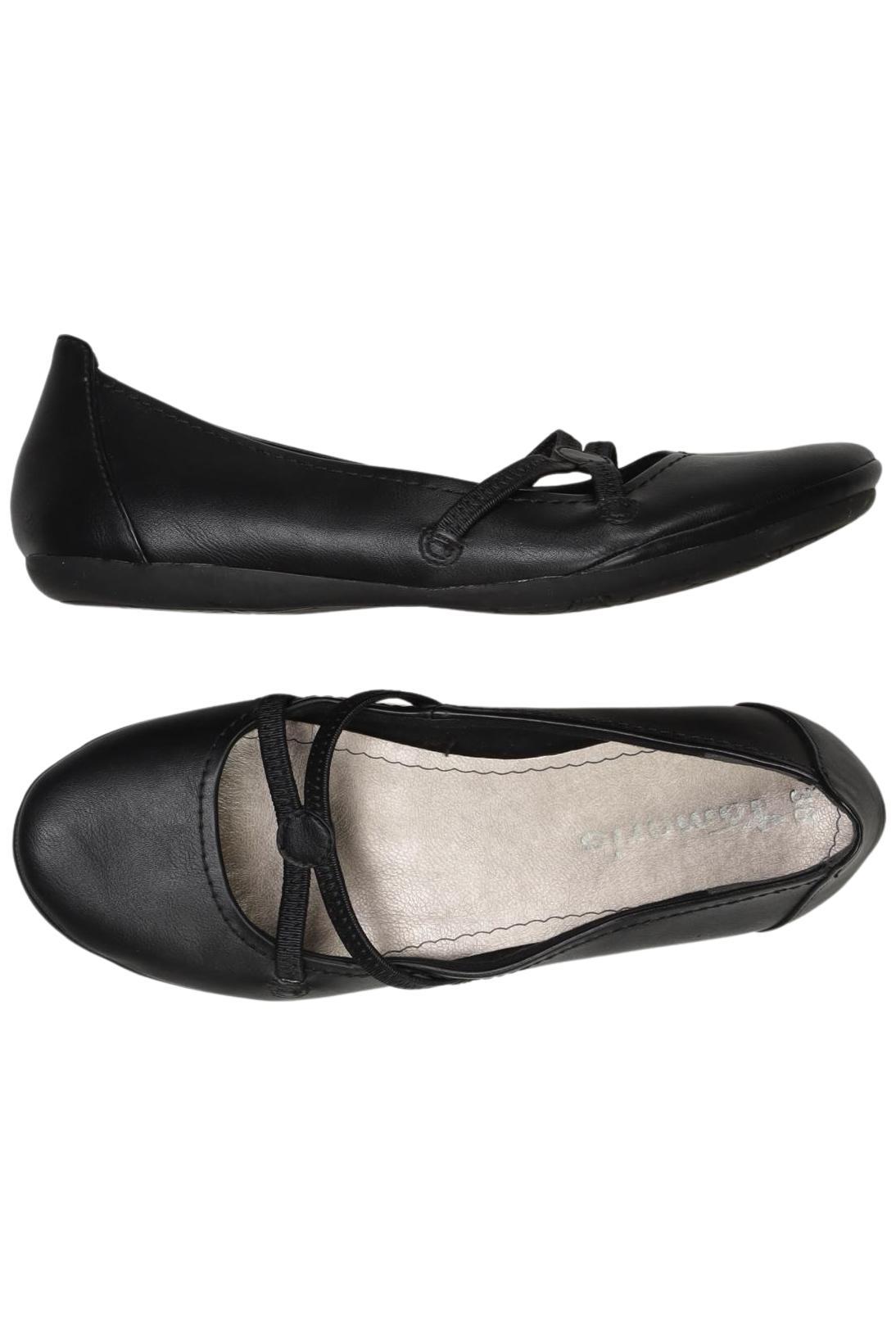 

Tamaris Damen Ballerinas, schwarz, Gr. 38