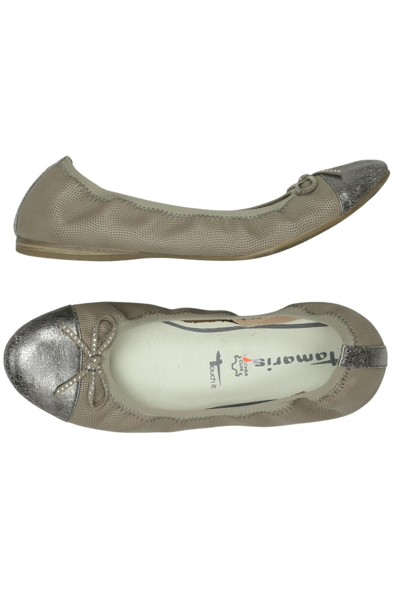 

Tamaris Damen Ballerinas, grau, Gr. 38