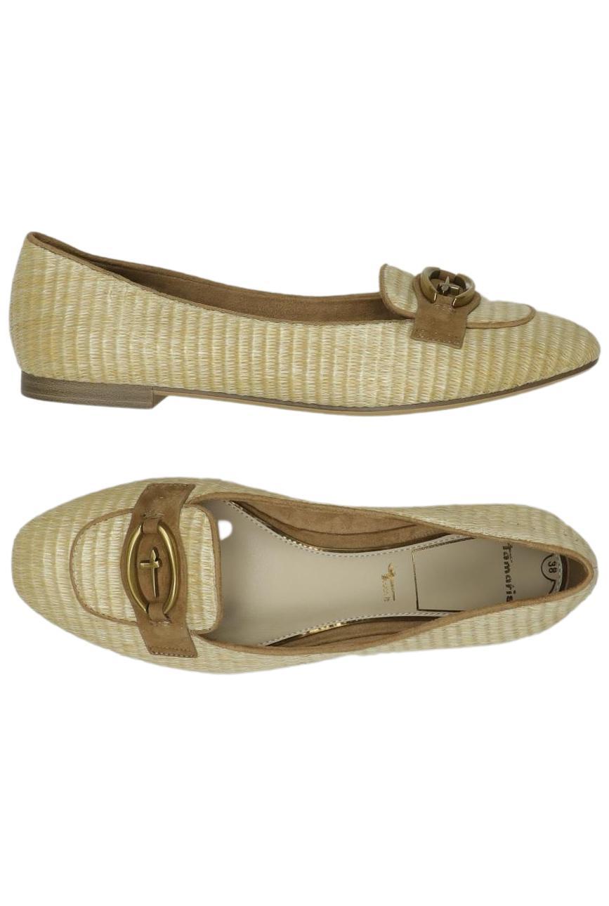 

Tamaris Damen Ballerinas, beige, Gr. 38
