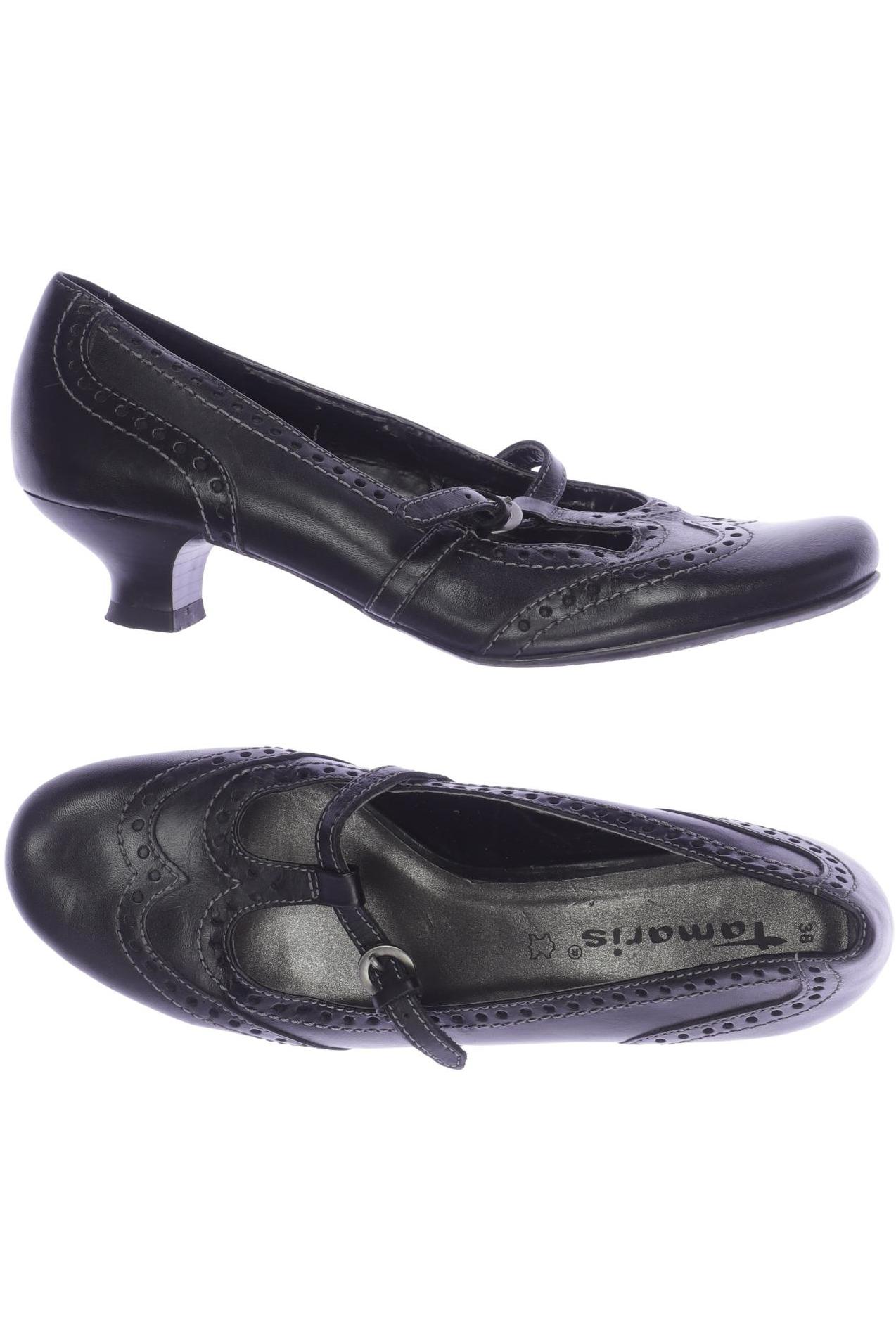 

Tamaris Damen Ballerinas, schwarz, Gr. 38