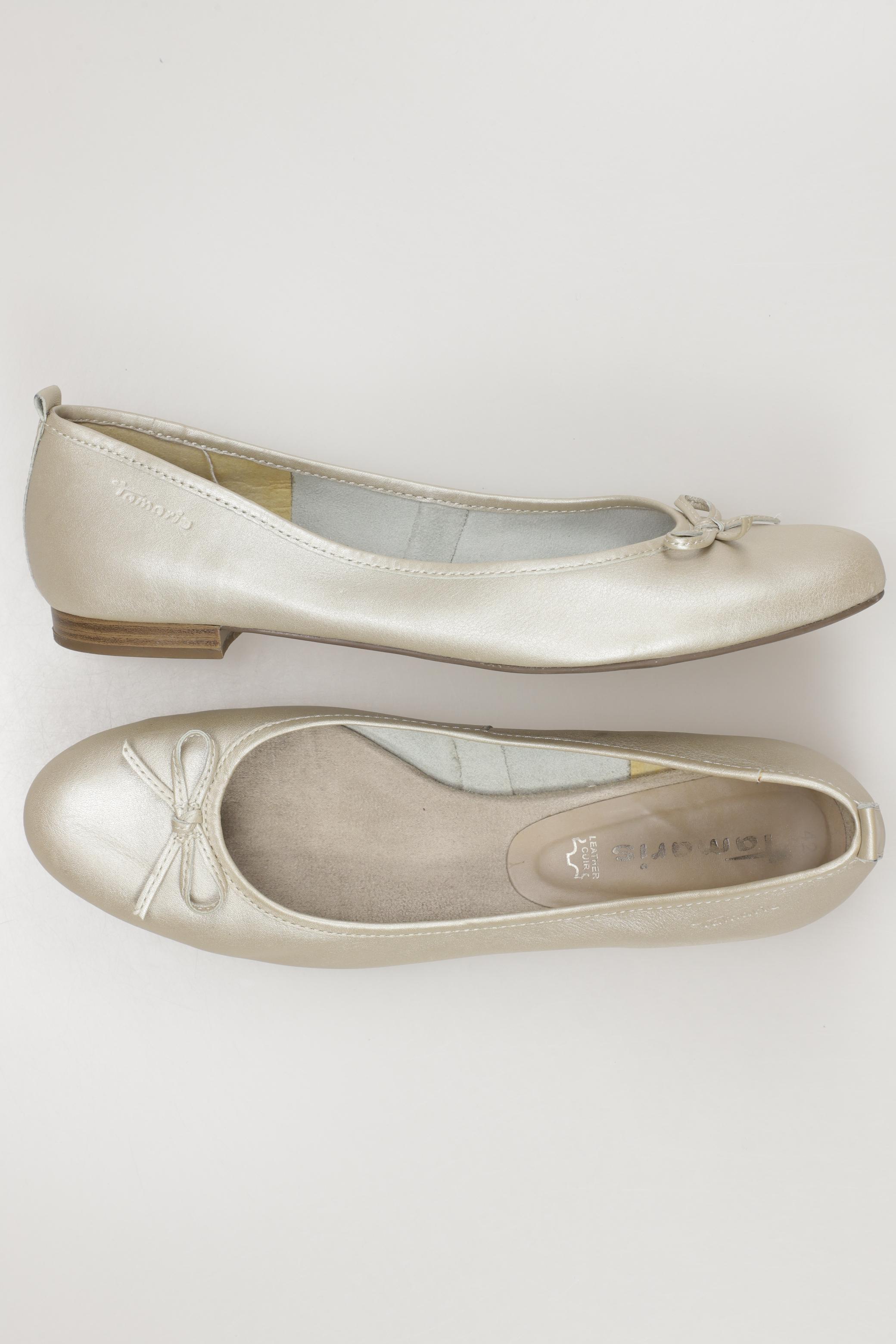 

Tamaris Damen Ballerinas, beige, Gr. 42