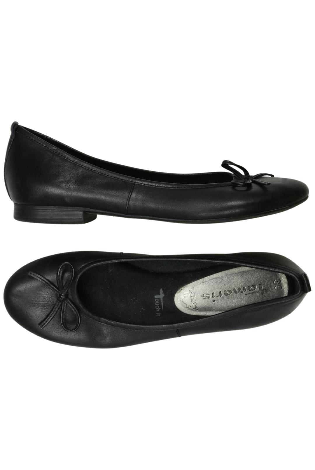 

Tamaris Damen Ballerinas, schwarz, Gr. 39