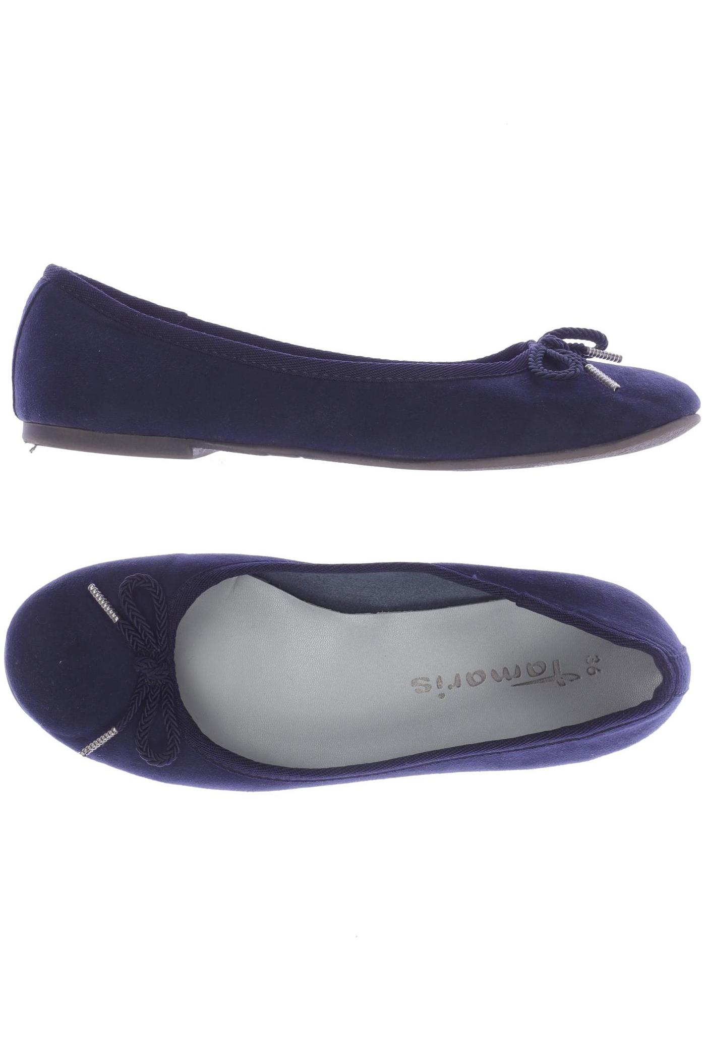 

Tamaris Damen Ballerinas, marineblau, Gr. 36