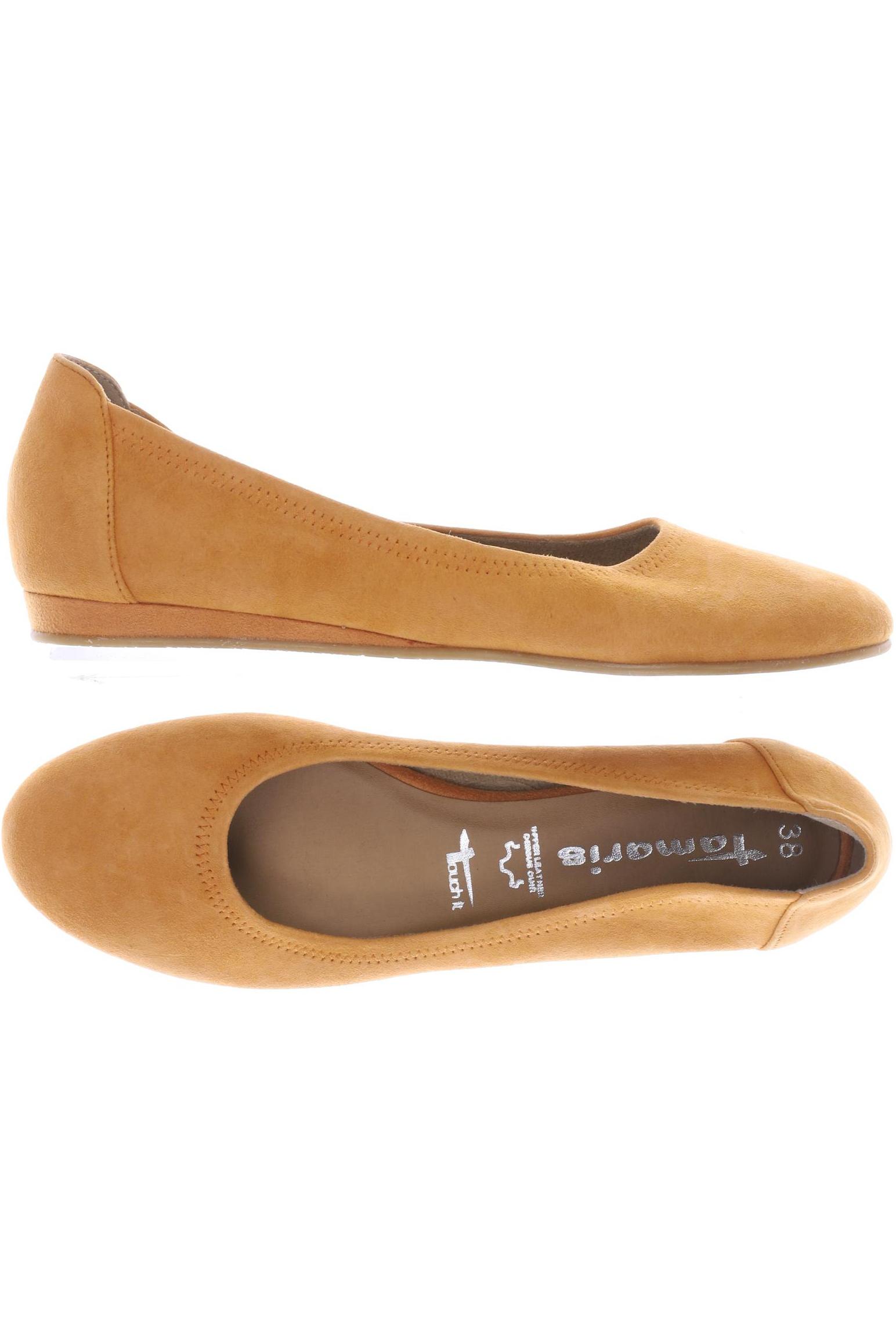 

Tamaris Damen Ballerinas, orange, Gr. 38