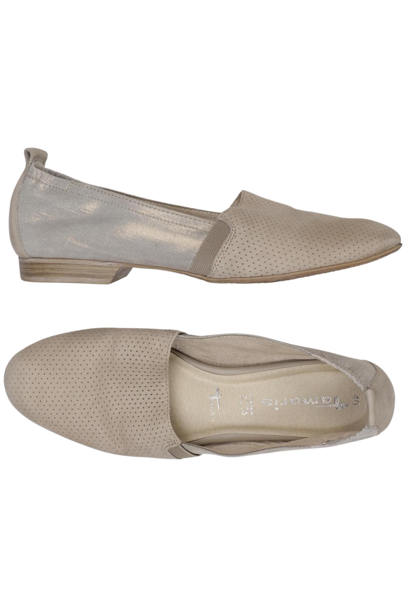 

Tamaris Damen Ballerinas, beige, Gr. 40