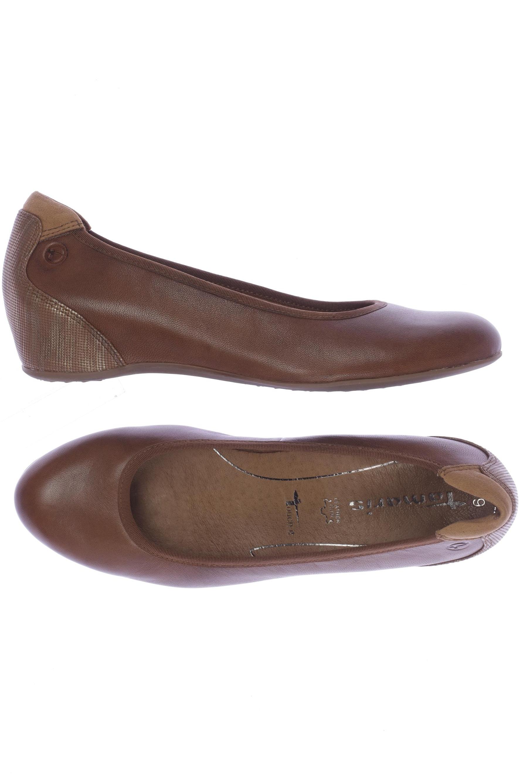 

Tamaris Damen Ballerinas, braun, Gr. 39