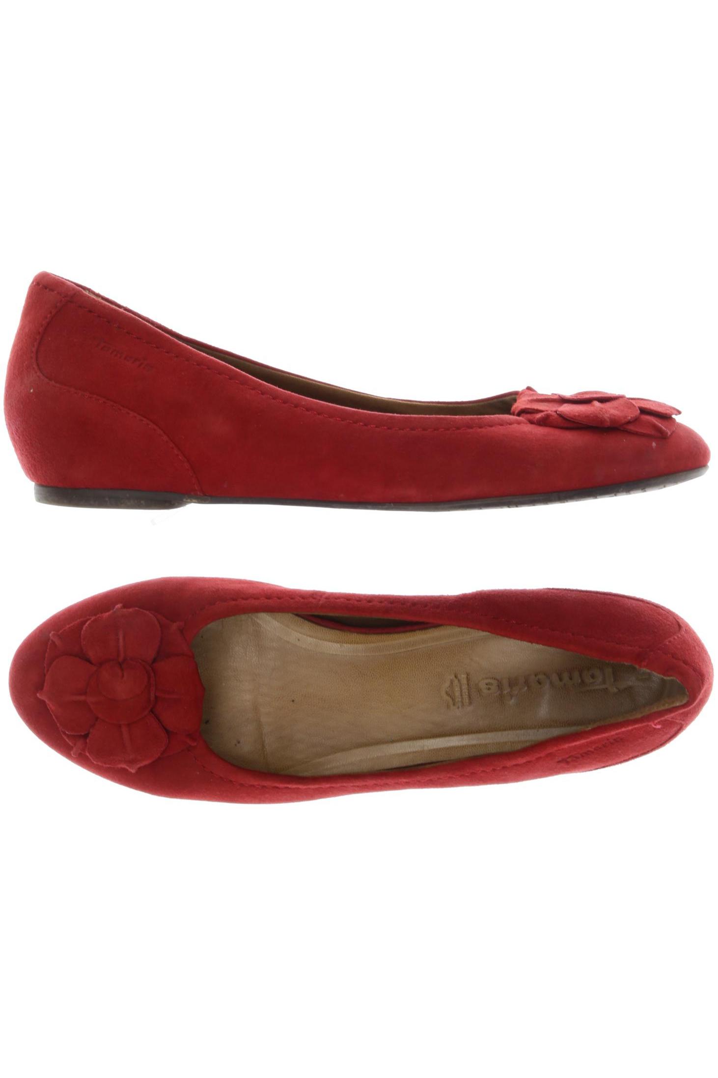 

Tamaris Damen Ballerinas, rot, Gr. 41