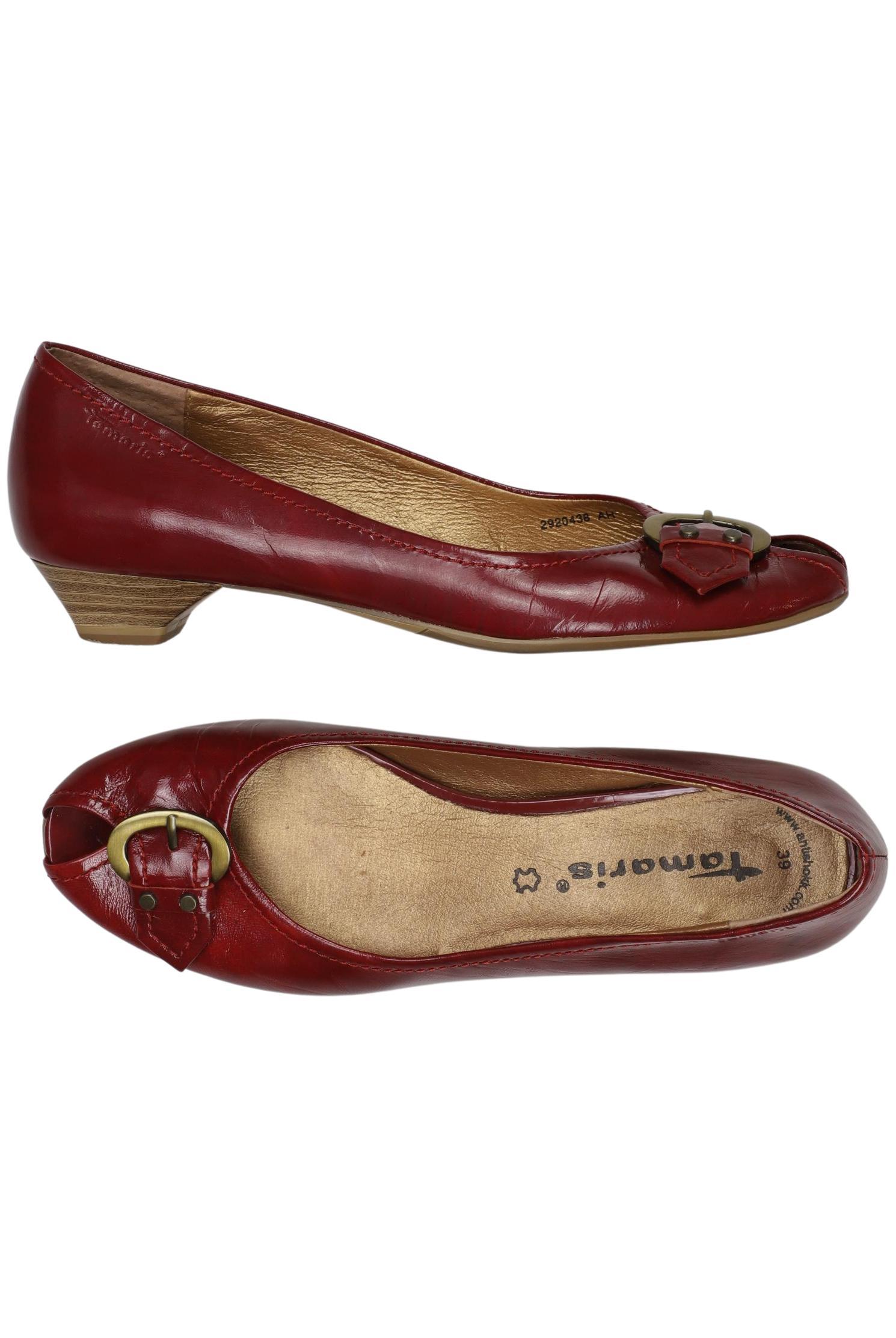 

Tamaris Damen Ballerinas, bordeaux, Gr. 39